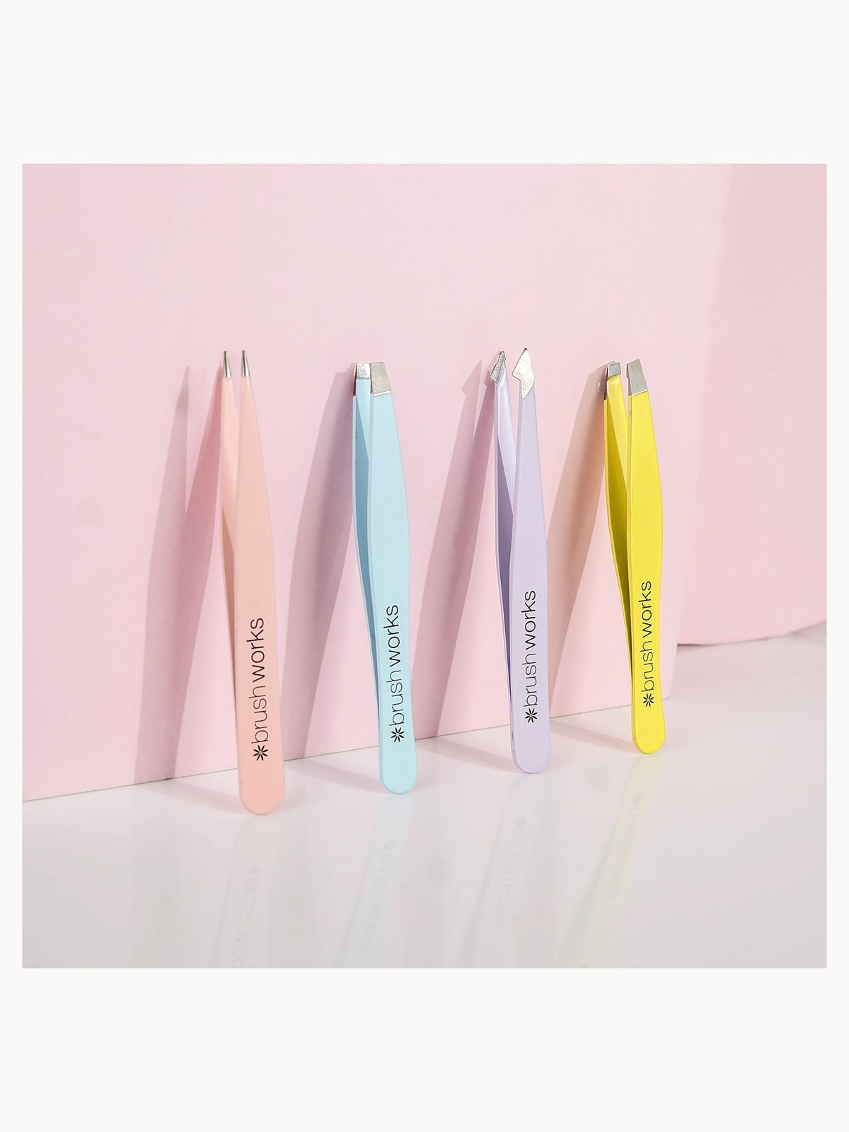 brushworks HD Combination Tweezer Set - Mixed 2