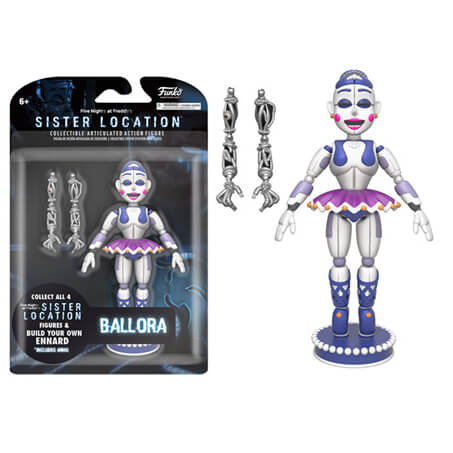 Figurine Articulée Funko Ballora Five Nights at Freddy's -13 cm