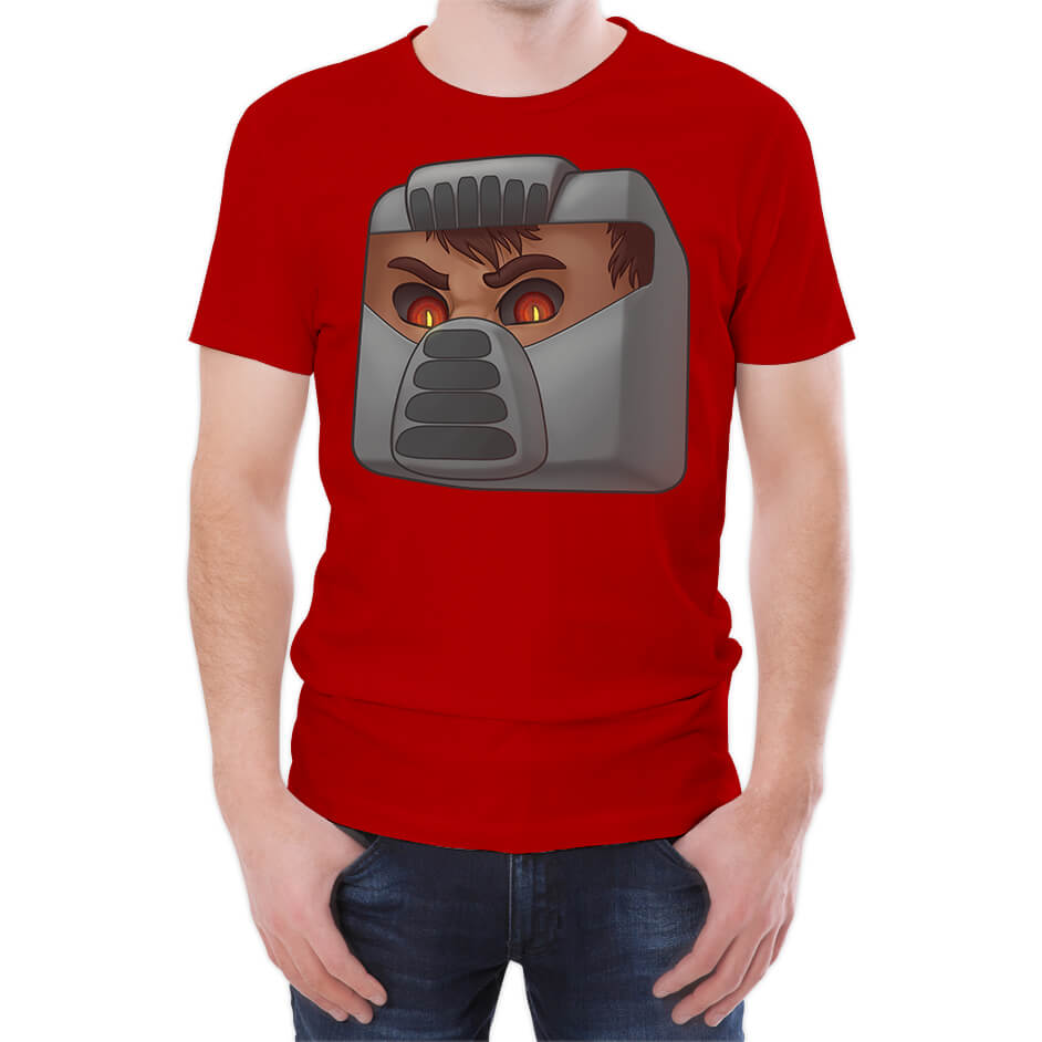 Image of Xisuma Evil X Red T-Shirt - Youth - L - Rot