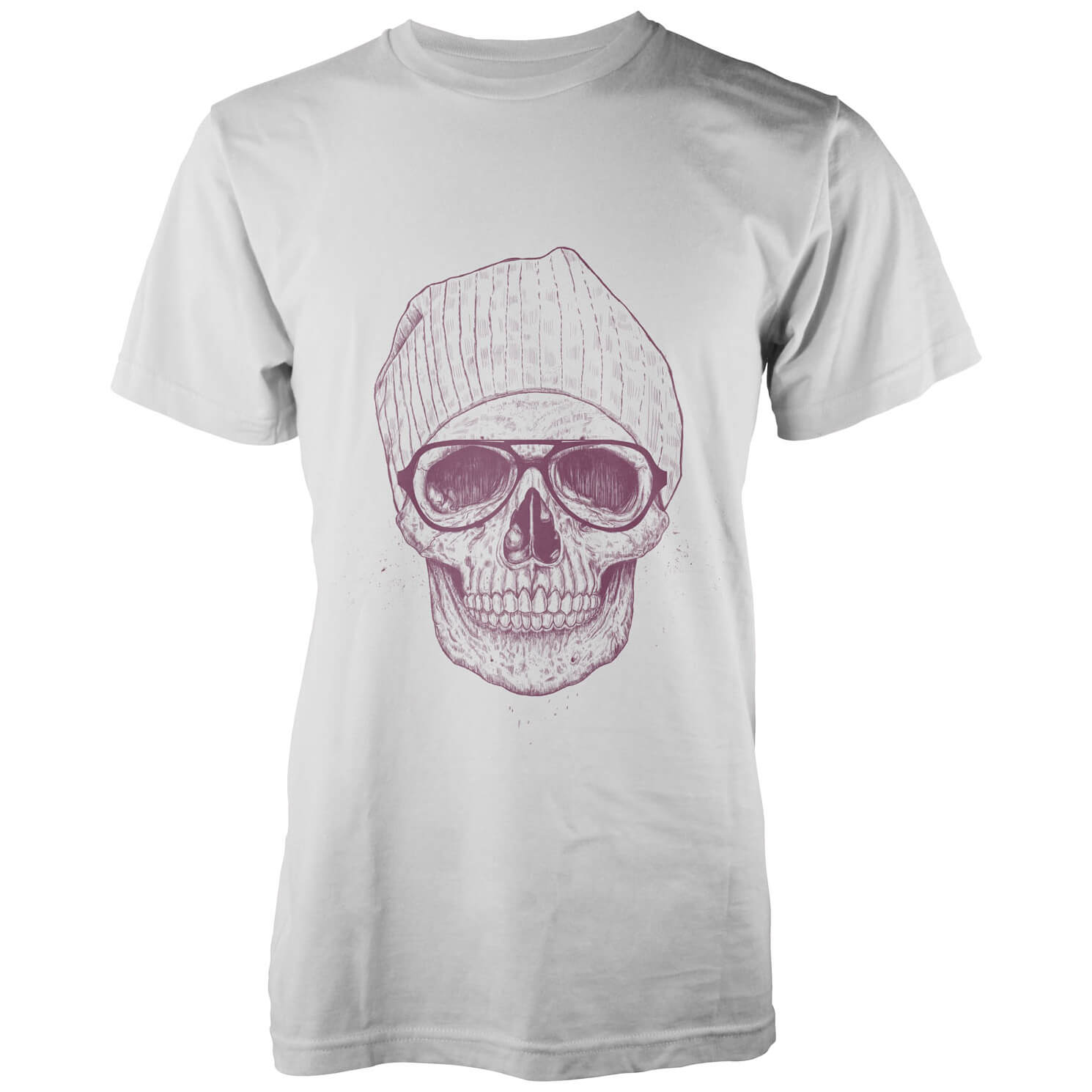 Balazs Solti Cool Skull White T-Shirt - S - White