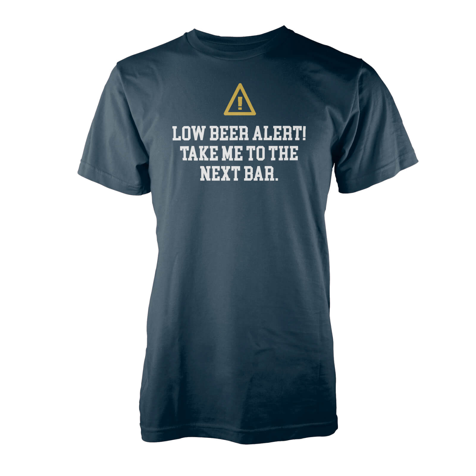 Vo Maria Beer Alert Men's Navy T-Shirt - S
