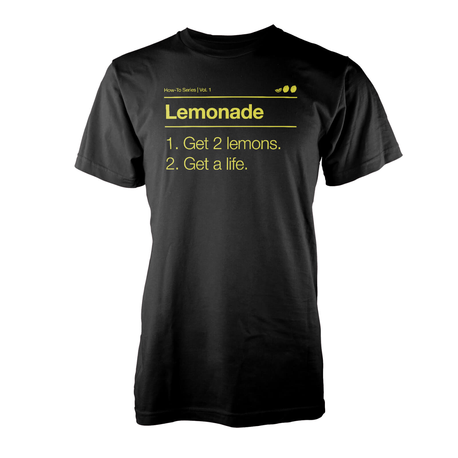 Vo Maria Lemonade Men's Black T-Shirt - S