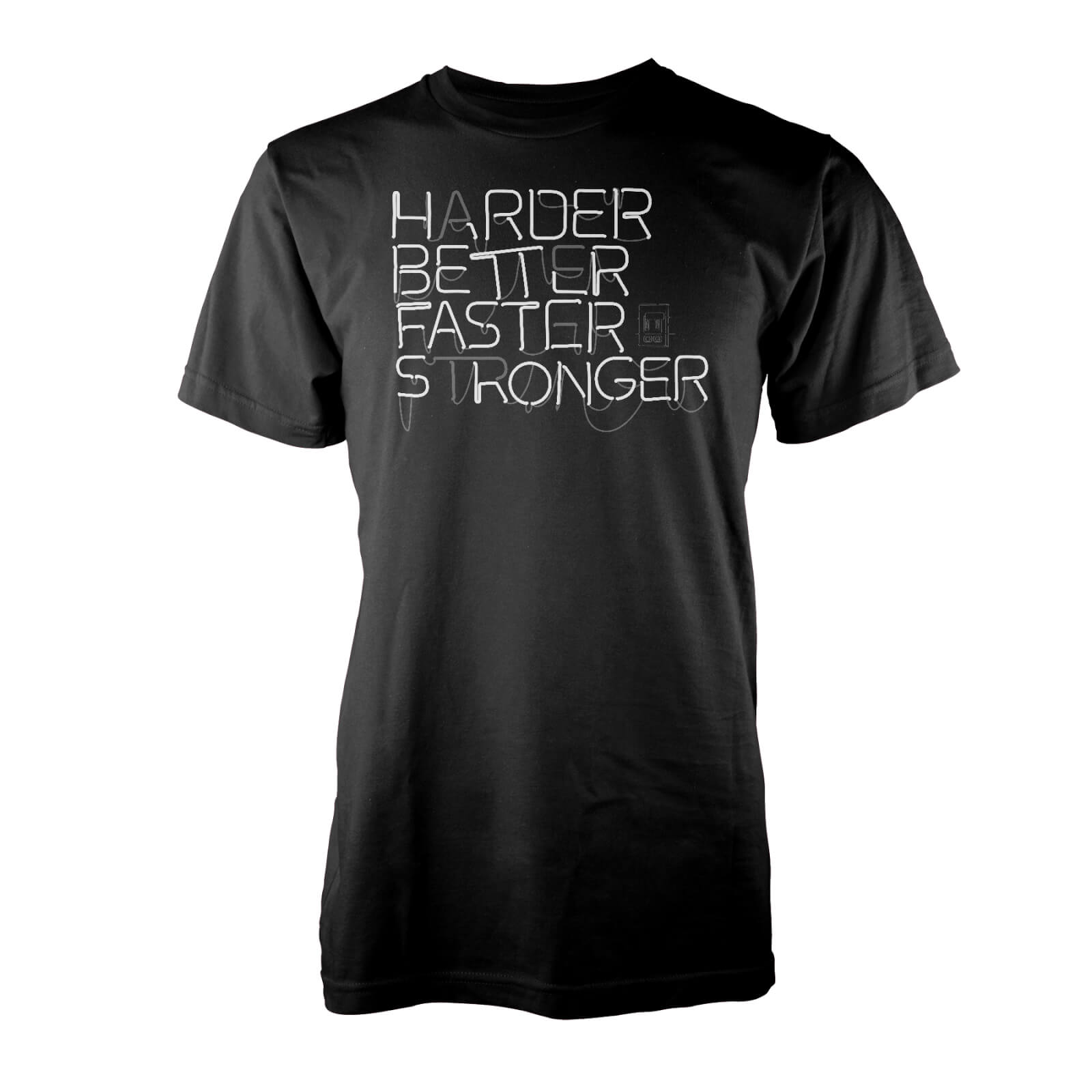 Vo Maria Harder Better Faster Stronger Men's Black T-Shirt - S