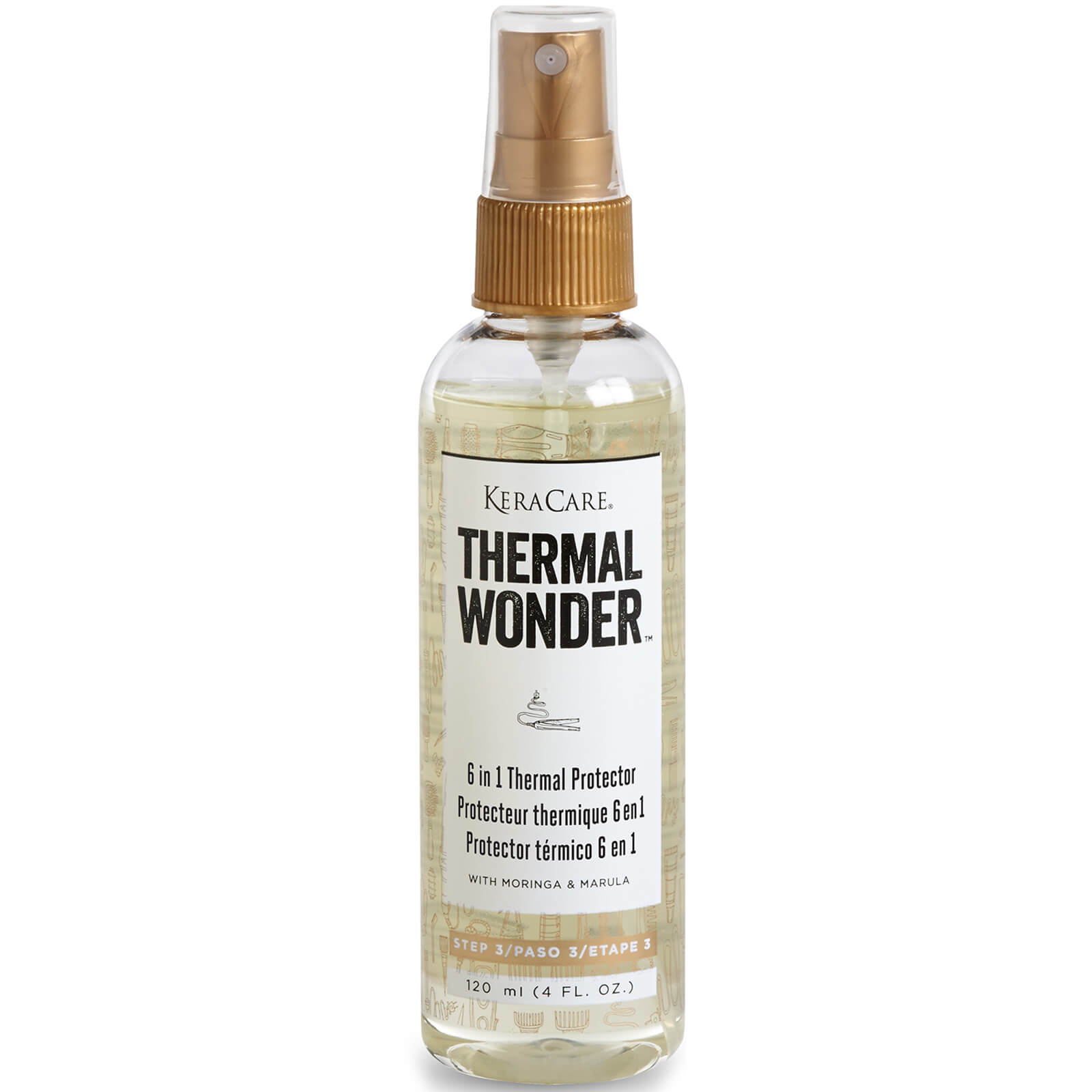 Click to view product details and reviews for Keracare Thermal Wonder 6 In 1 Thermal Protector 120ml.