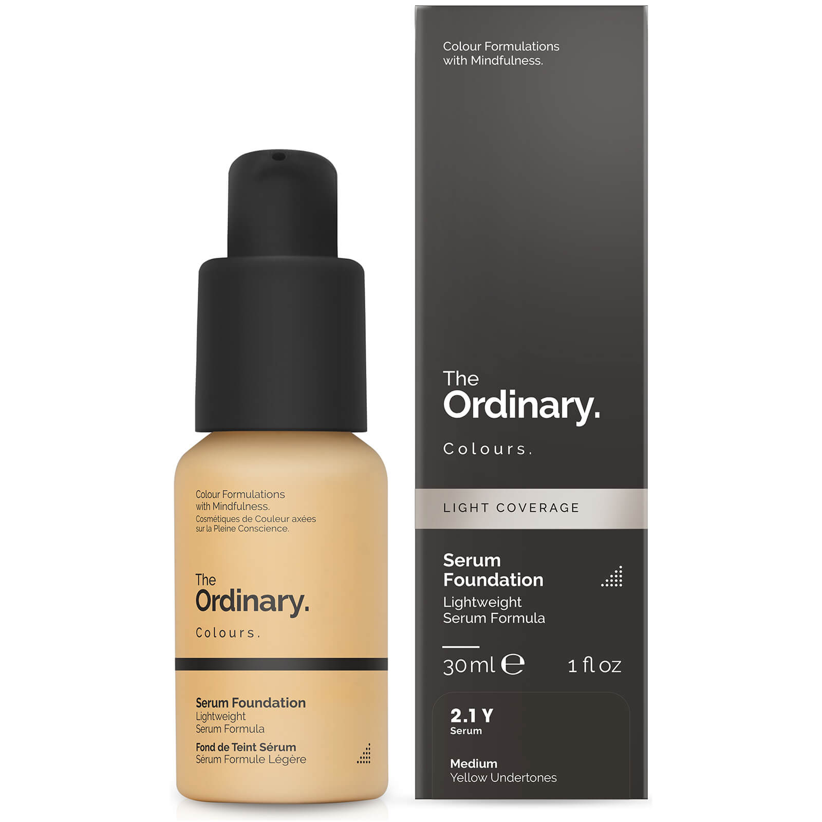 The Ordinary Serum Foundation with SPF 15 by The Ordinary Colours 30ml (Various Shades) - 2.1Y