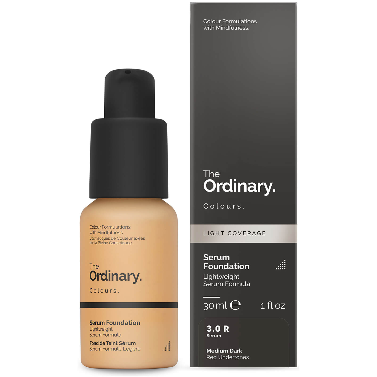 The Ordinary Serum Foundation with SPF 15 by The Ordinary Colours 30ml (Various Shades) - 3.0R