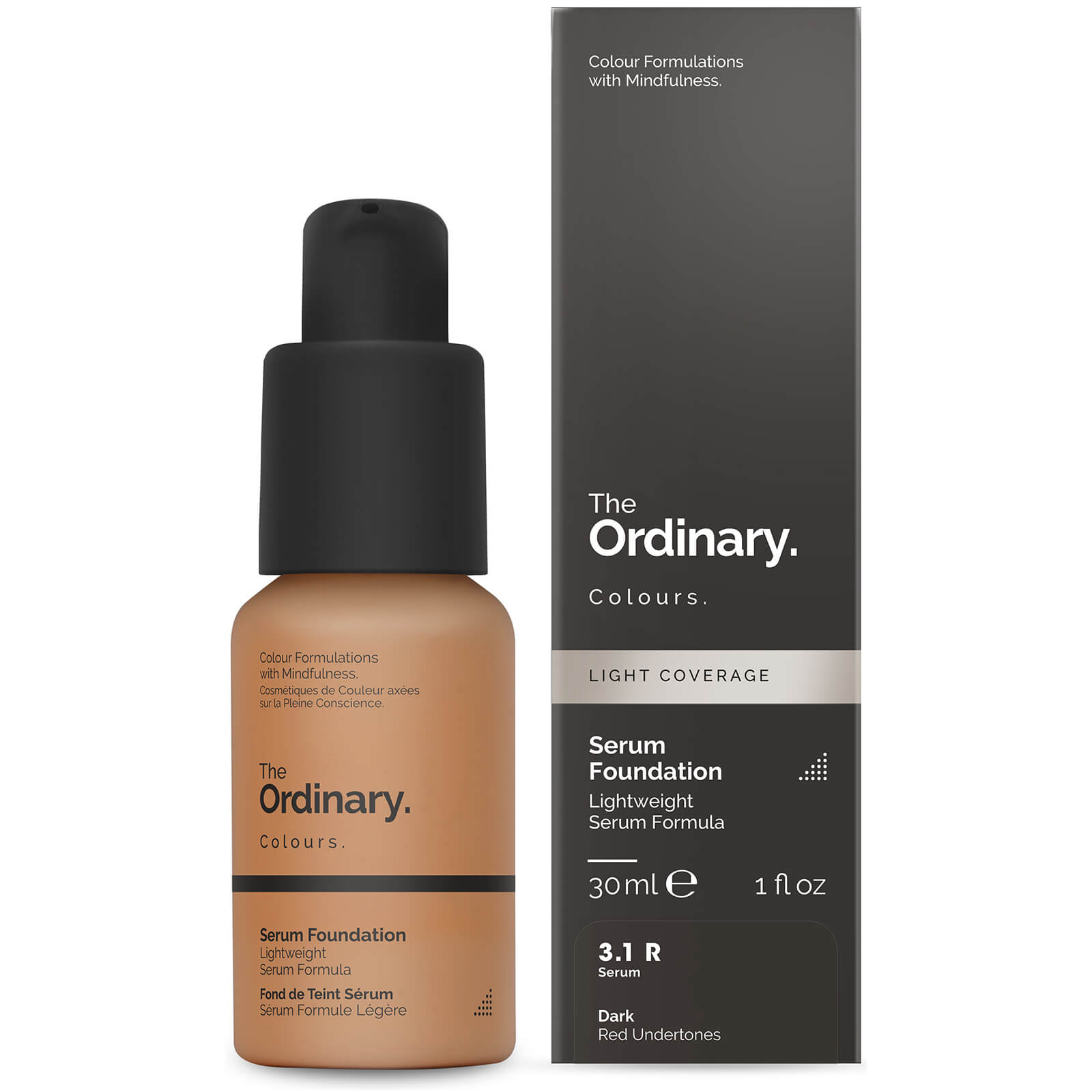 the ordinary serum foundation with spf 15 by the ordinary colours 30ml (various shades) - 3.1r