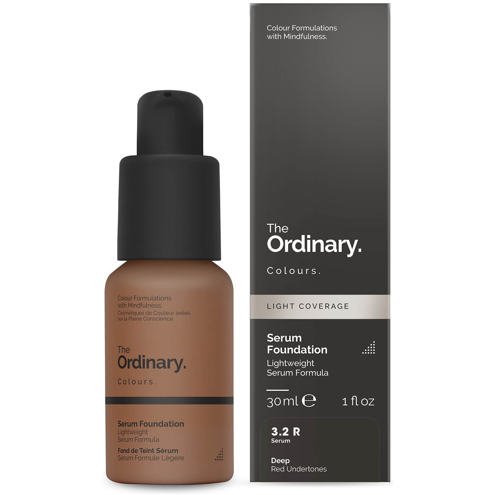 The Ordinary Serum Foundation with SPF 15 by The Ordinary Colours 30ml (Various Shades) - 3.2R