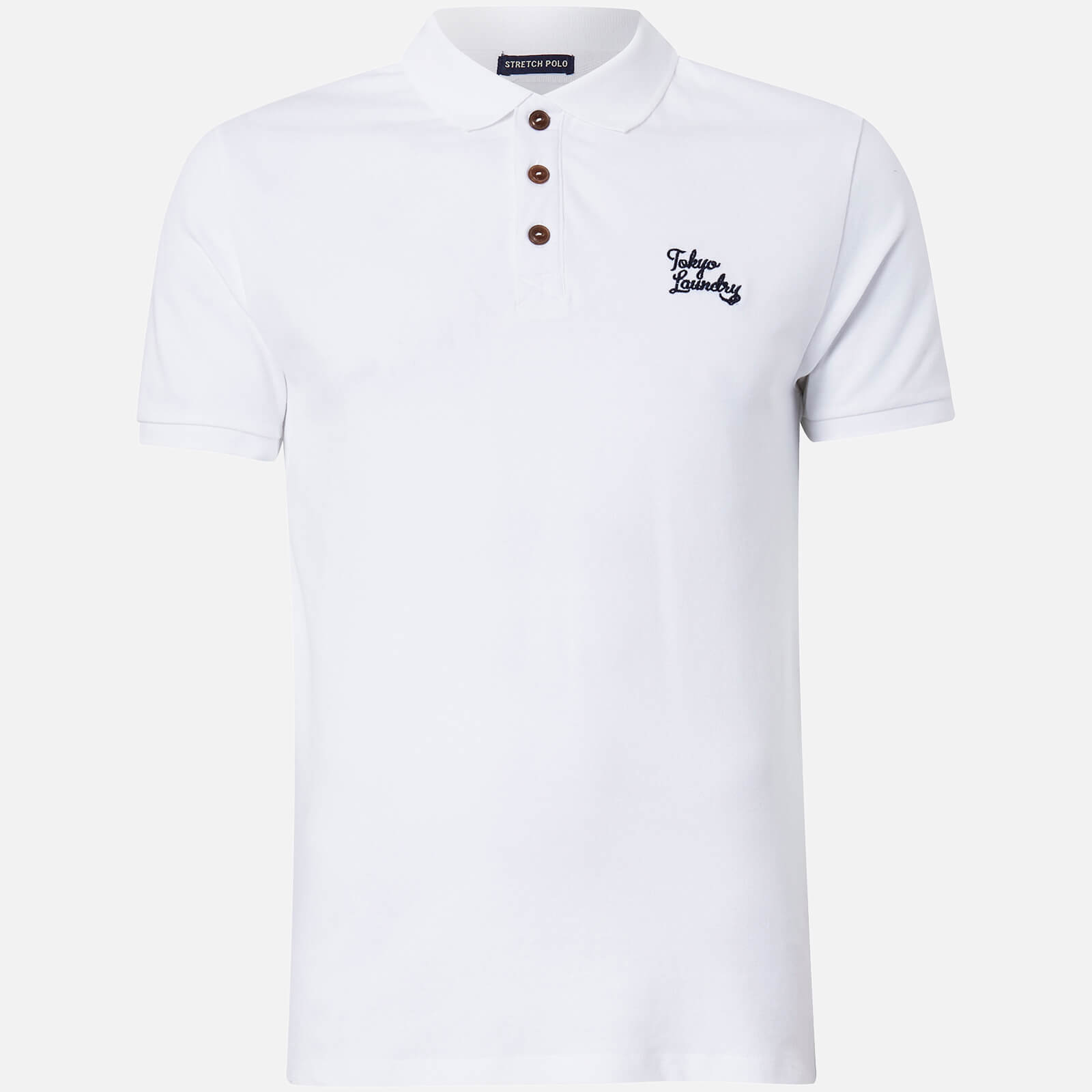 Polo Homme Winterfield Tokyo Laundry - Blanc - S - Blanc