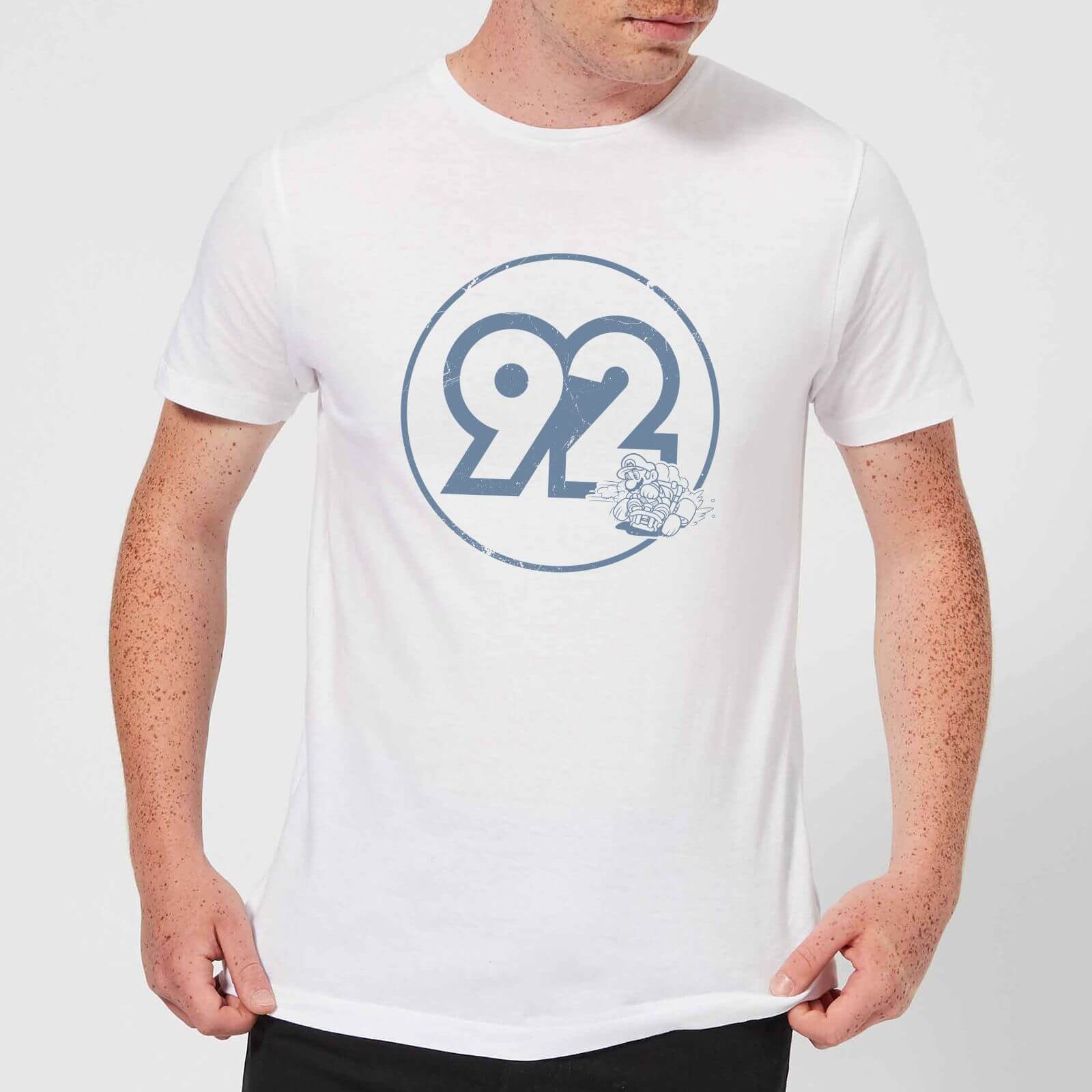 

T-Shirt Homme Nintendo Vintage Mario Racer 92 -Blanc - L