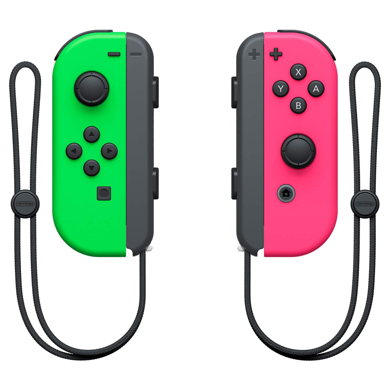 Nintendo Joy-Con Controllers (Pair) Neon Green/Neon Pink - Gamepad - Nintendo Switch