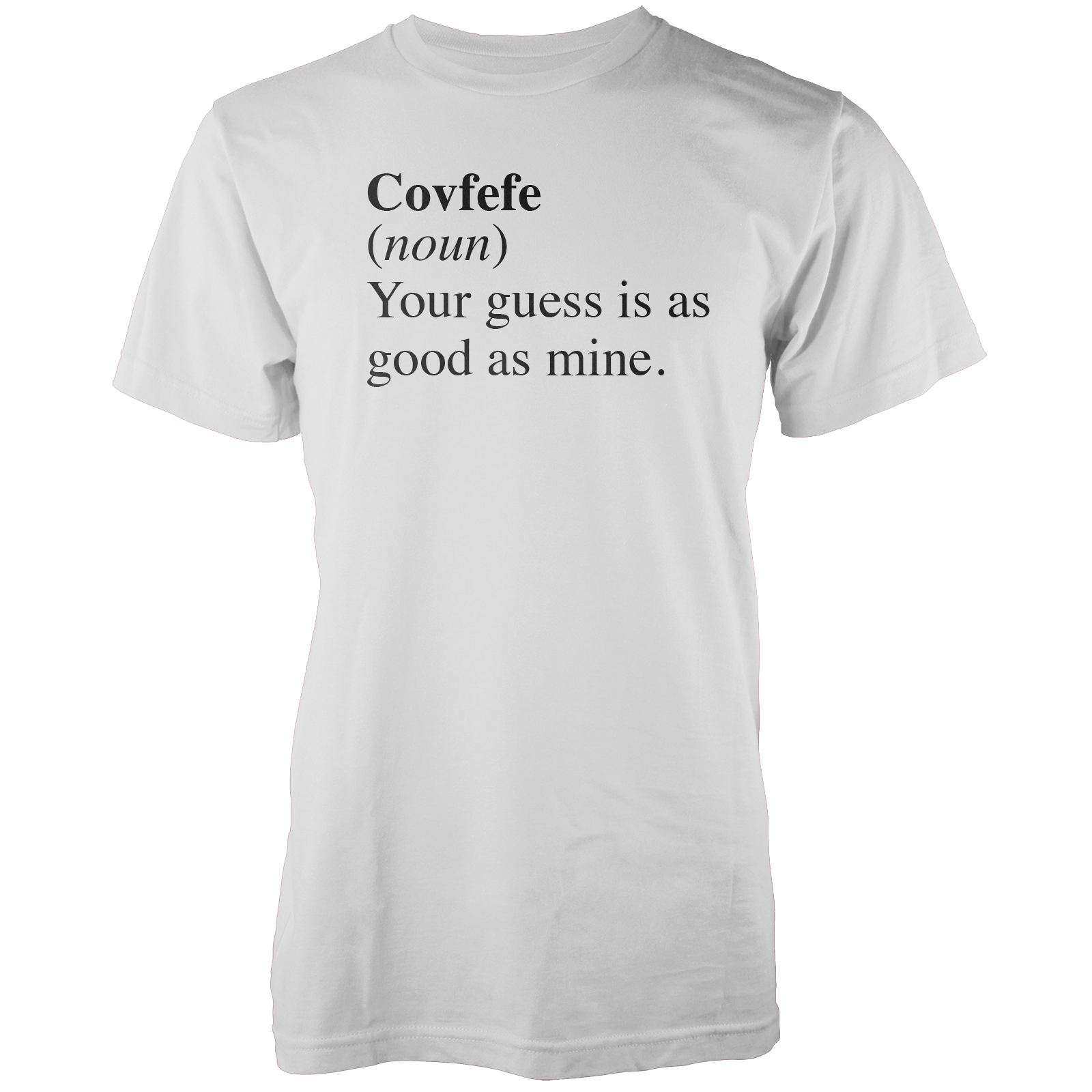 Covfefe Noun Men's White T-Shirt - S - White