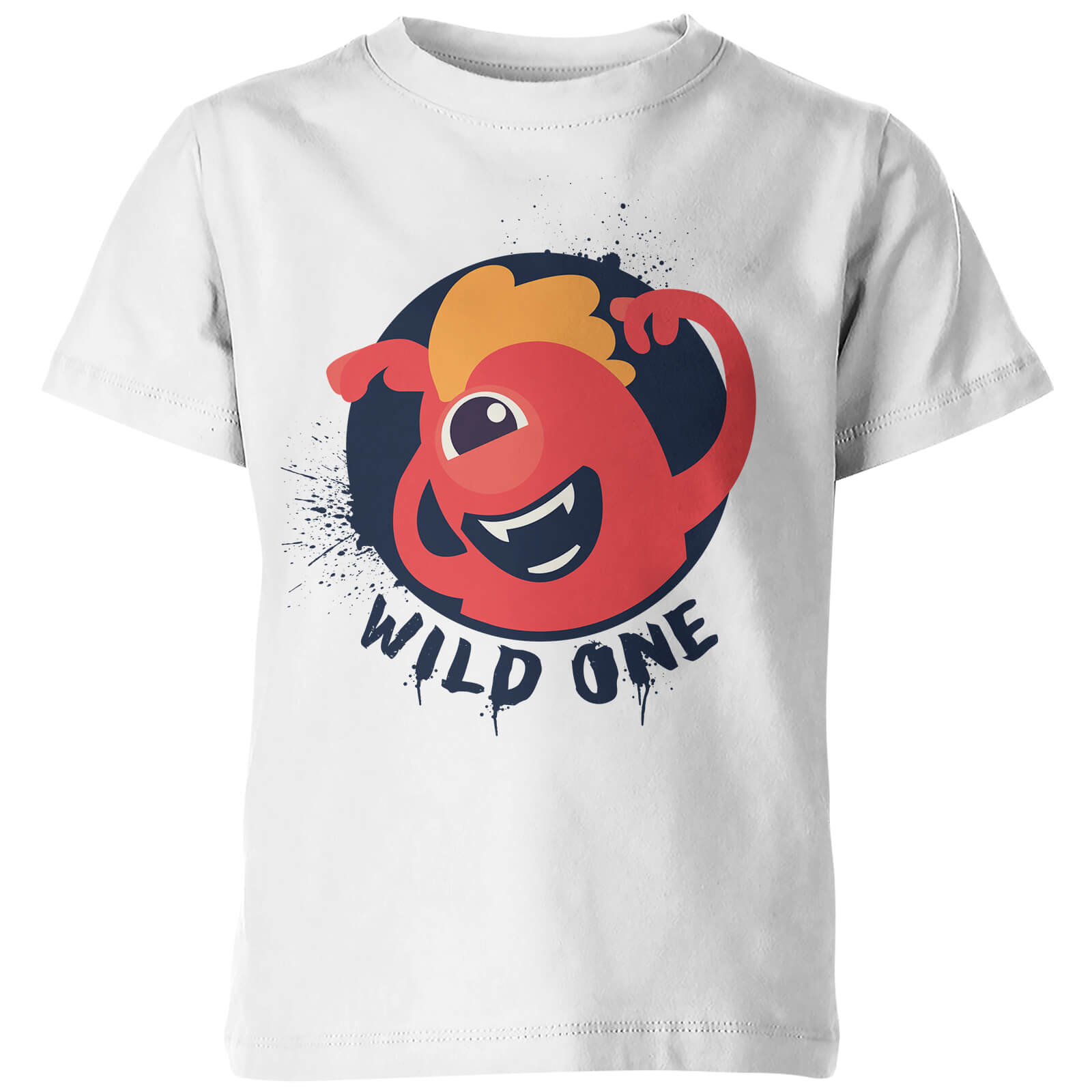My Little Rascal Kids Wild One White T-Shirt - 7-8 Years - White