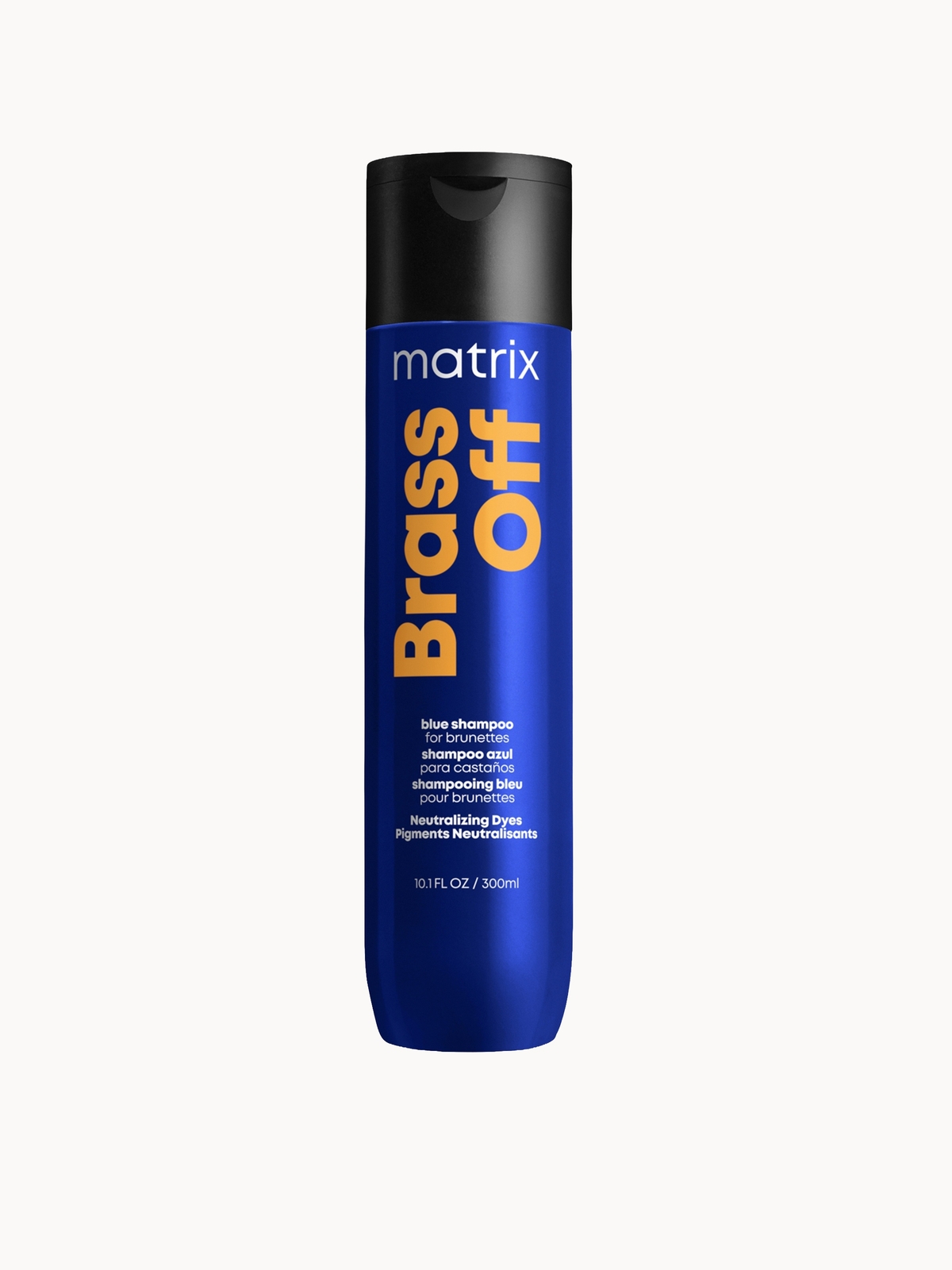 Matrix Total Results Brass Off Brunette Neutralising Blue Shampoo for Lightened Brunette Hair 300ml