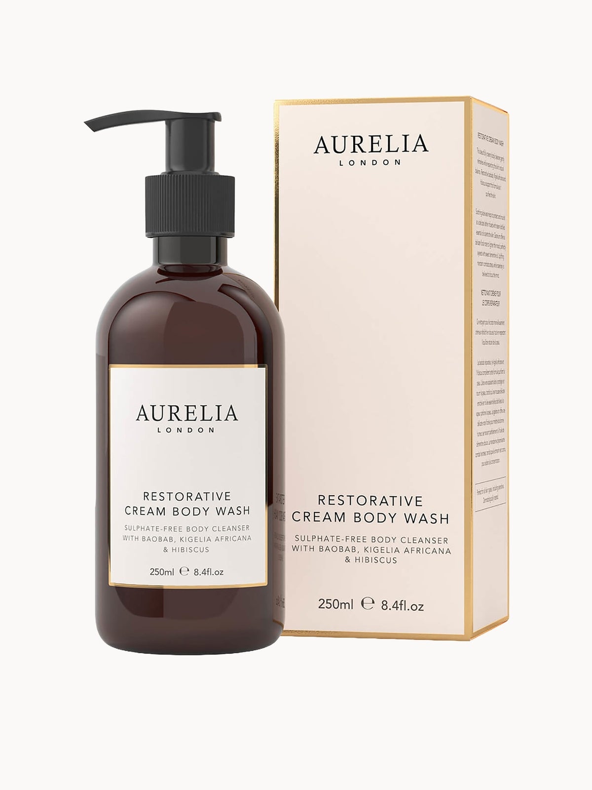 Aurelia London Restorative Cream Body Cleanser 250ml