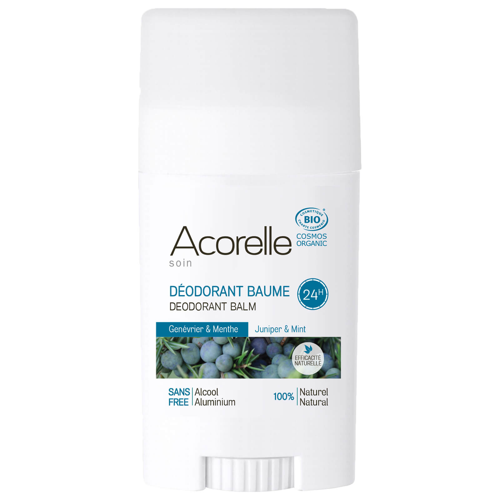 

Acorelle Organic Juniper and Mint Deodorant Balm 40g