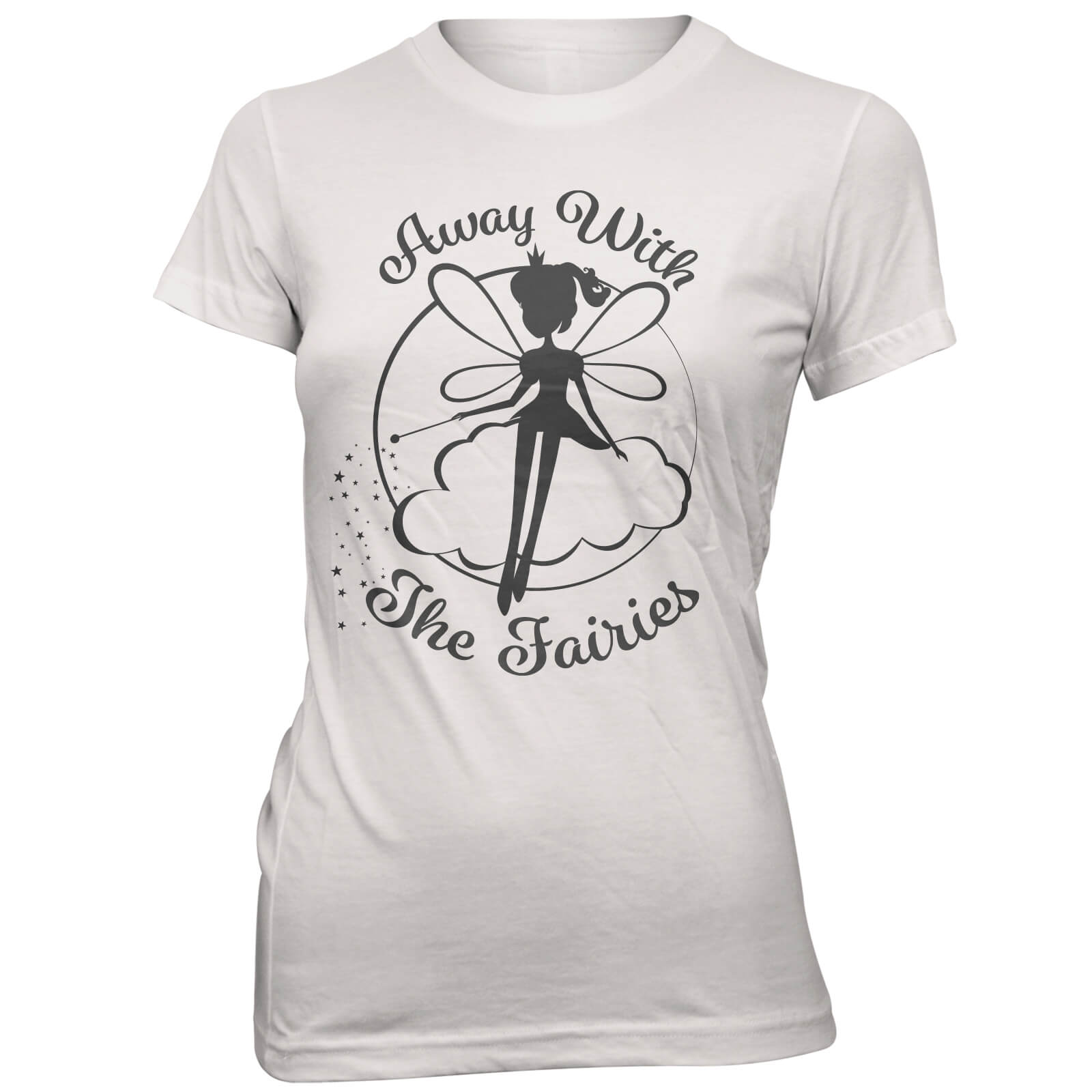 Away With The Faries Women's White T-Shirt - S - White