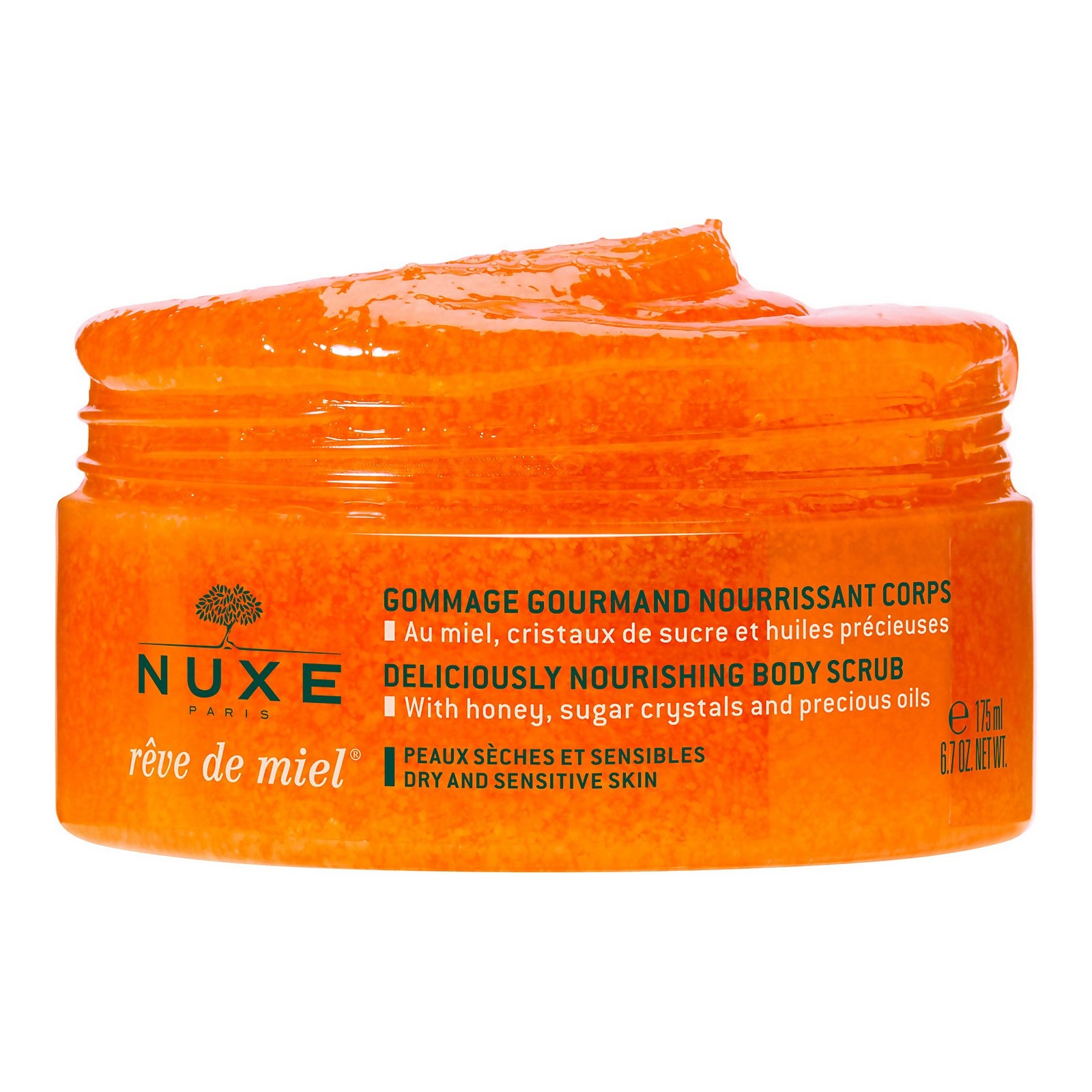 NUXE Reve de Miel Deliciously Nourishing Body Scrub 175ml 4