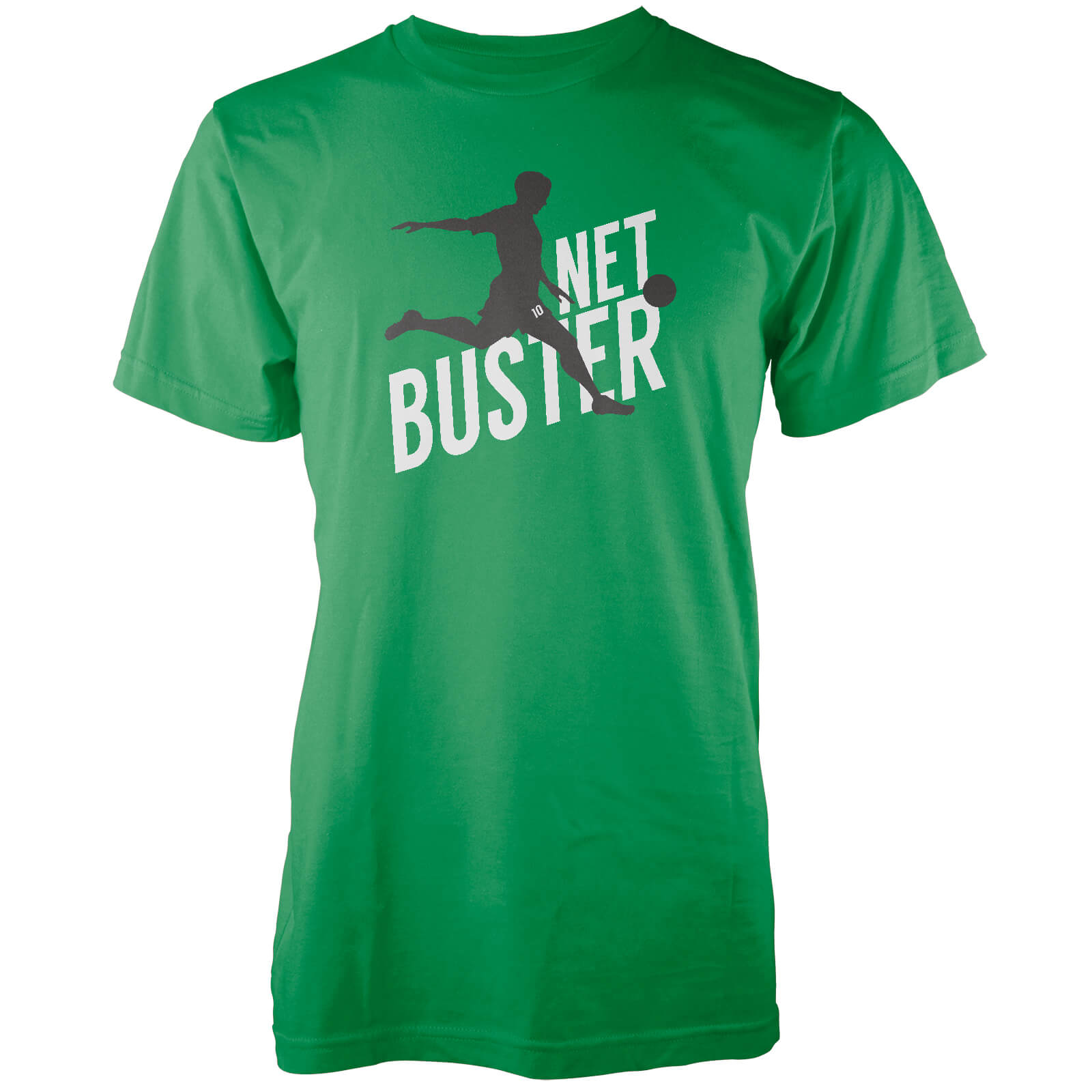 Net Buster Men's Green T-Shirt - S - Green