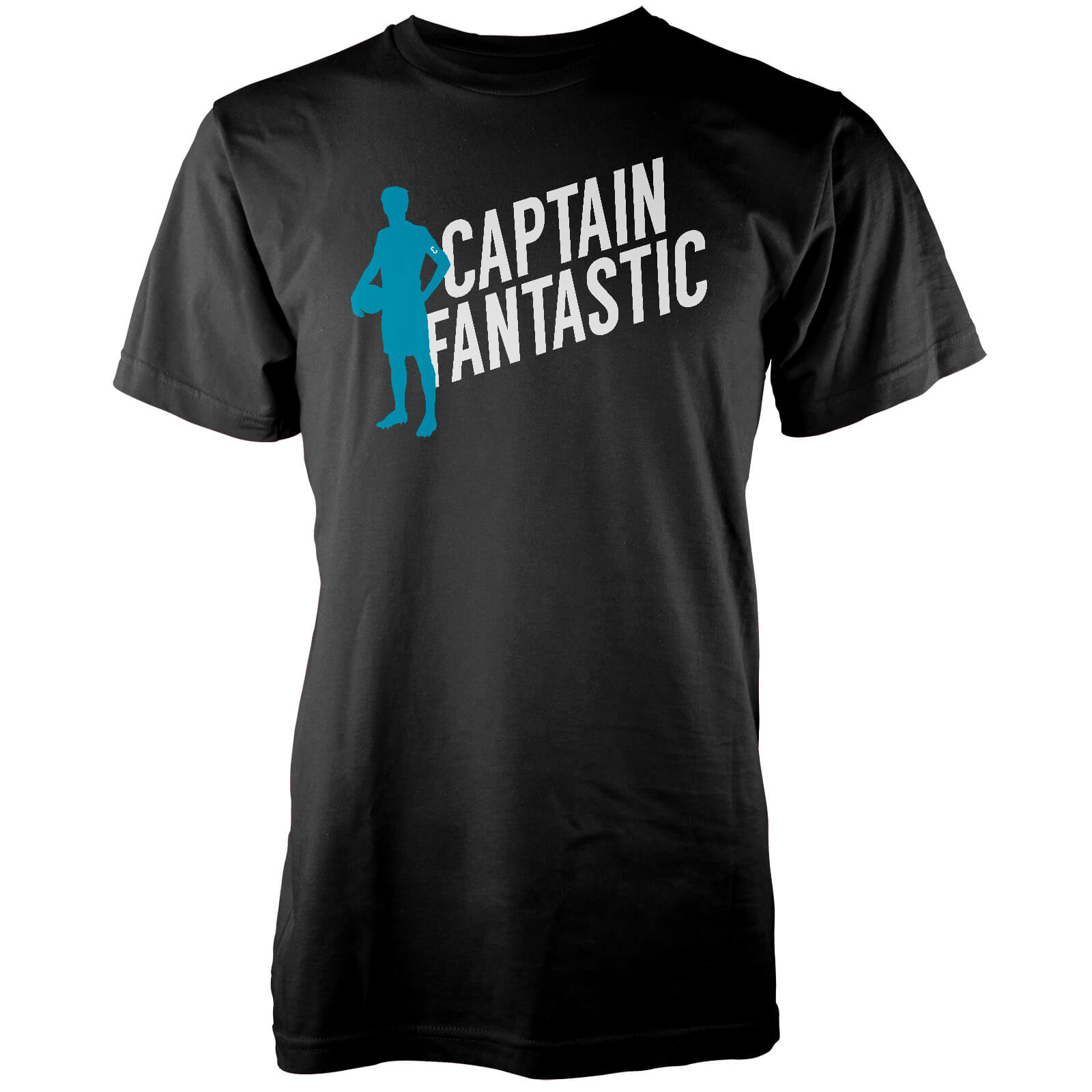 Captain Fantastic Men's Black T-Shirt - S - Black