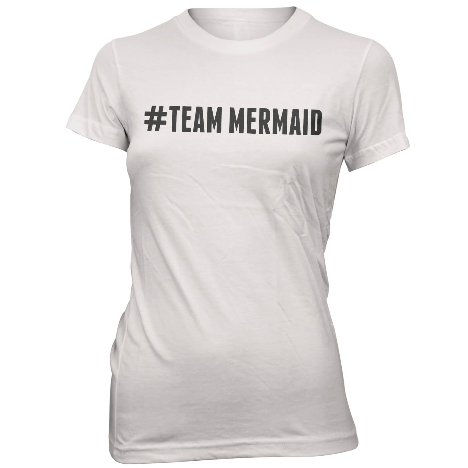 Hashtag Team Mermaid Women's White T-Shirt - S - White