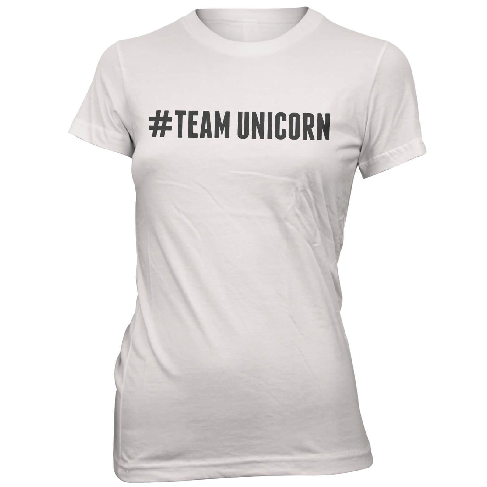 Hashtag Team Unicorn Women's White T-Shirt - S - White