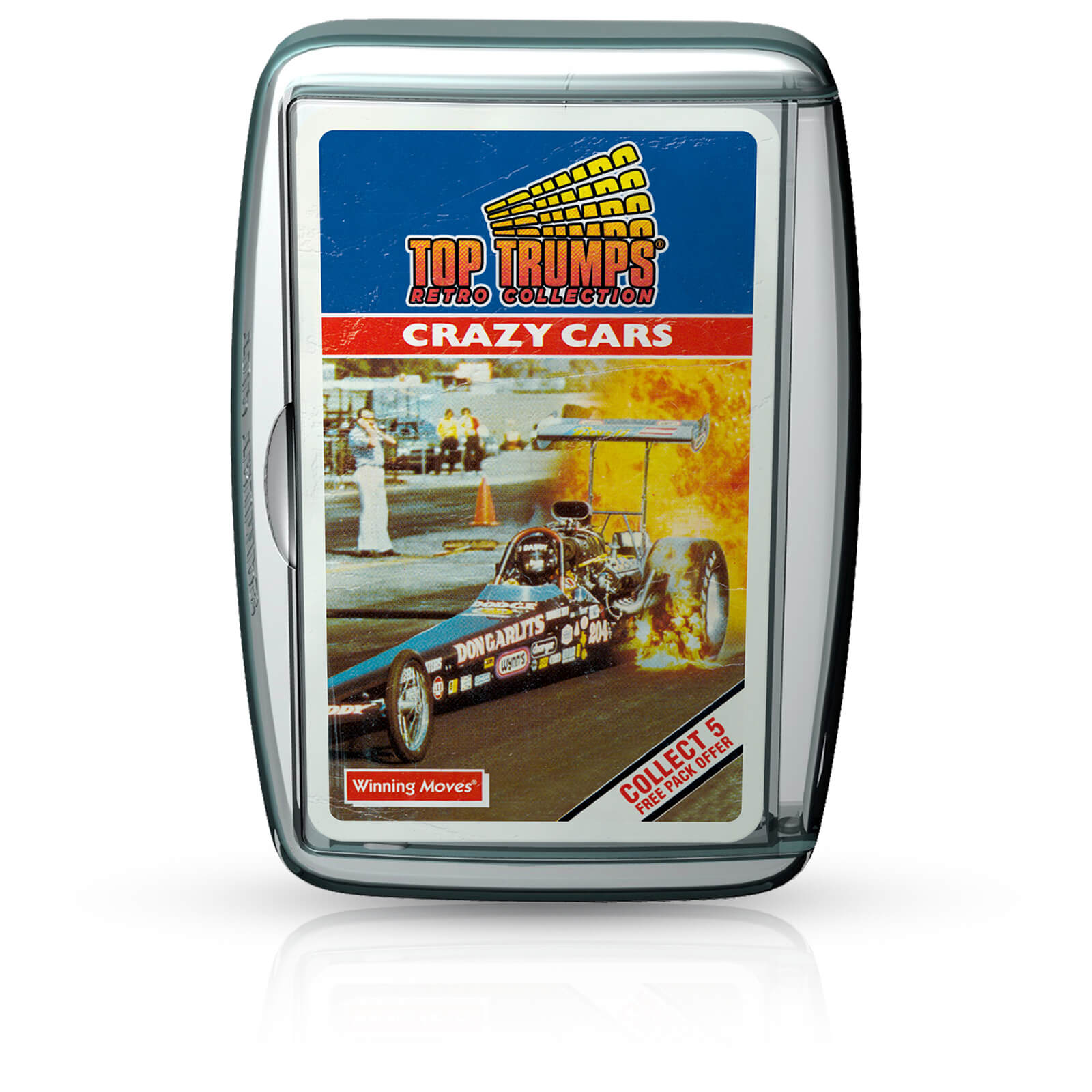 Top Trumps Card Game - Crazy Cars Retro Edition