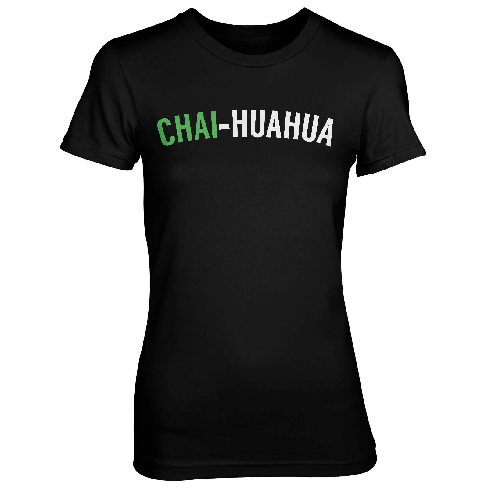 Chai-huahua Women's Black T-Shirt - S - Black