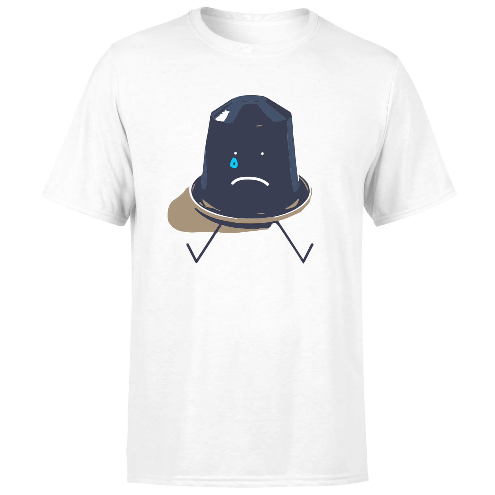 Andy's Mistake Men's White T-Shirt - S - White