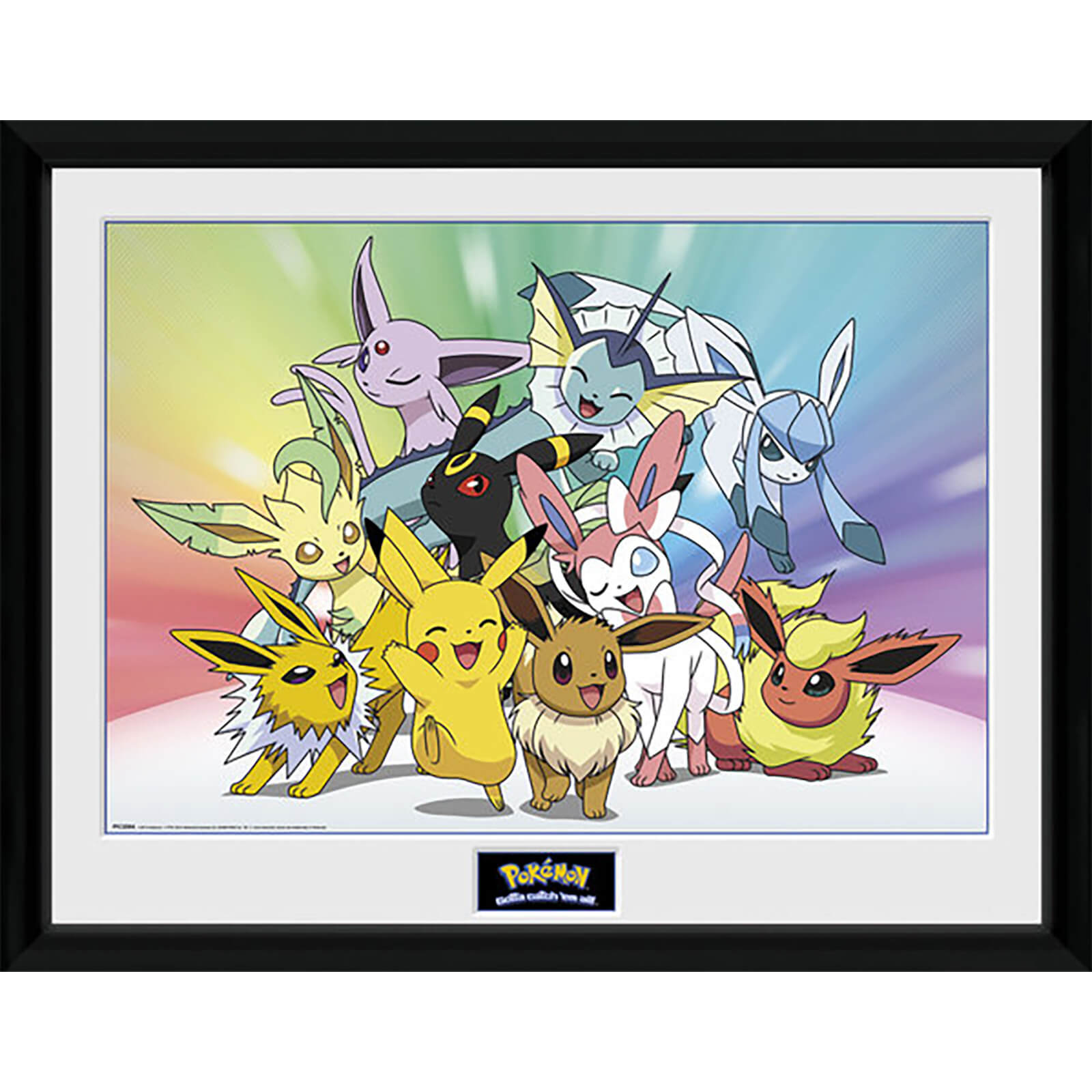 Pokémon Eevee - 16 x 12 Inches Framed Photograph