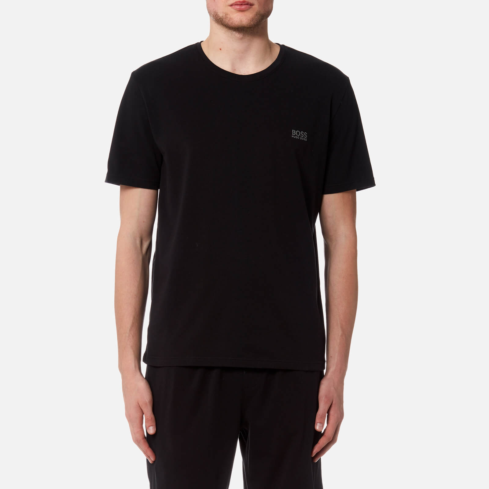 hugo boss mens black t shirt