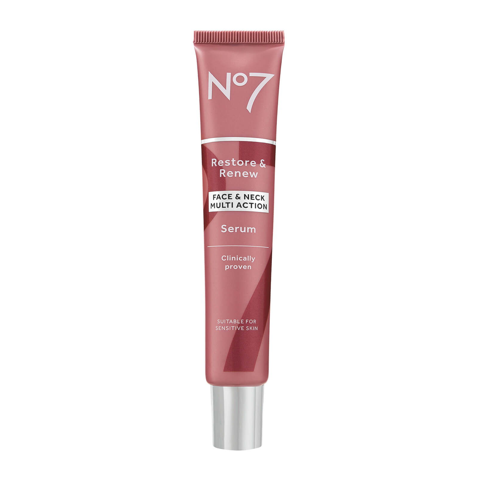 No7 Restore & Renew Face & Neck Multi Action Serum 50ml ModeSens