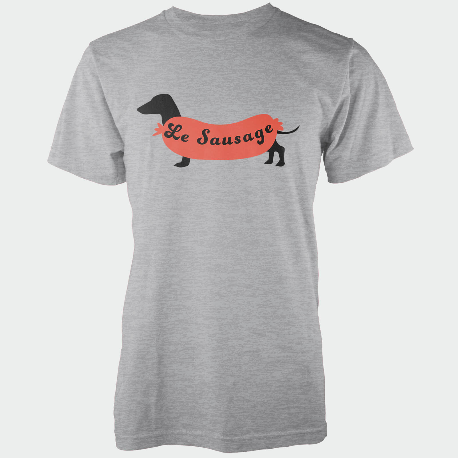 Le Sausage Grey T-Shirt - S