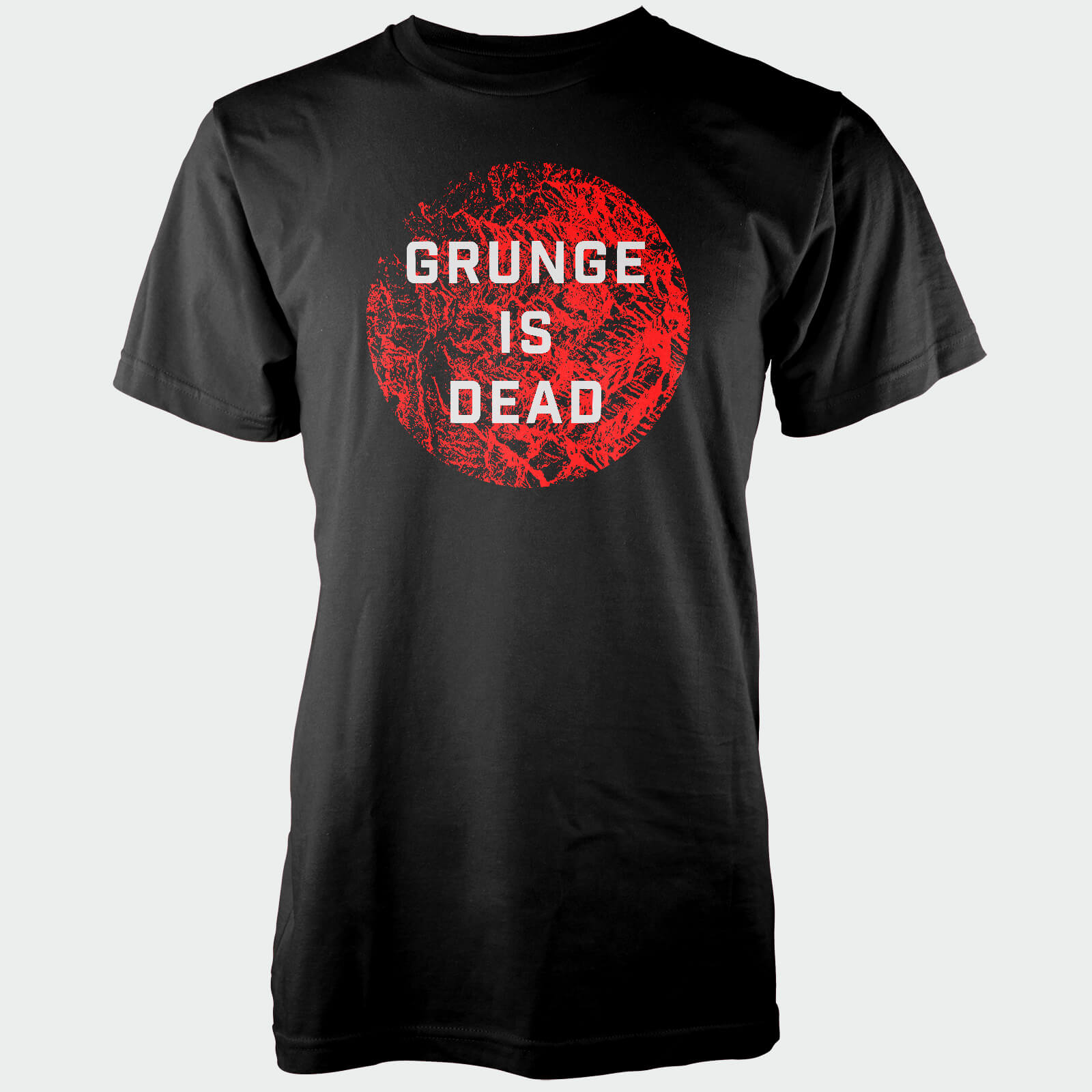 Grunge Is Dead Black T-Shirt - S - Black