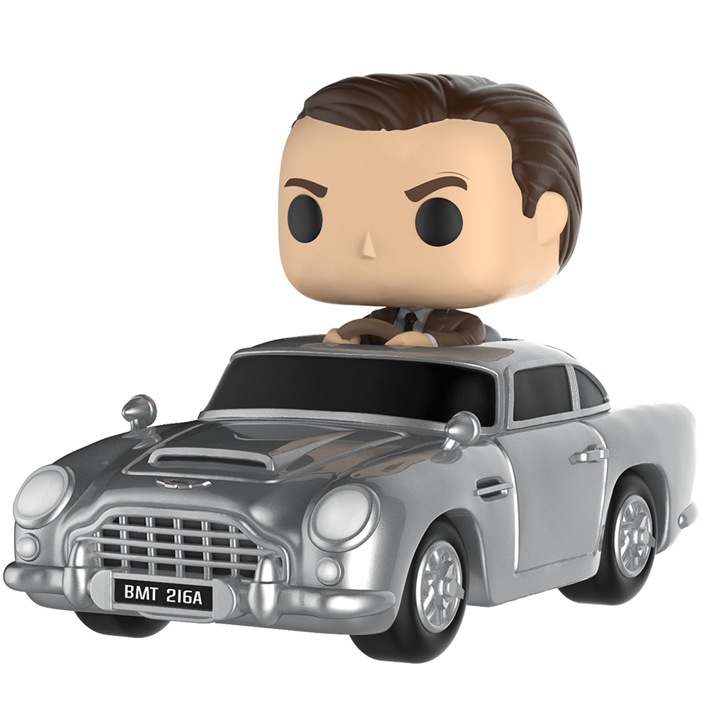 James Bond with Aston Martin Pop Ride Funko Pop! Vinyl
