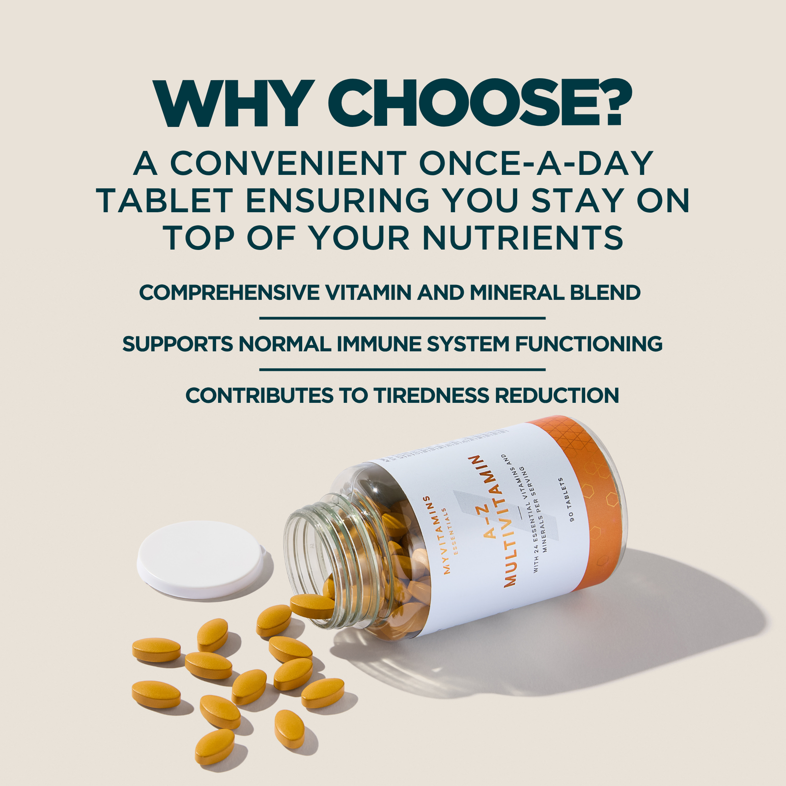 Myprotein A-Z Multivitamin | Tablets or Capsules - 60Capsules - Vegan