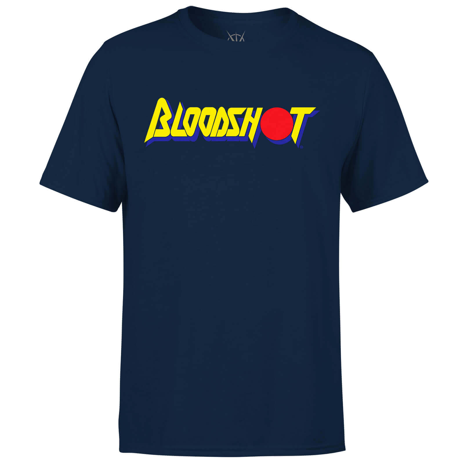 Valiant Comics Classic Bloodshot Logo T-Shirt - L - Navy