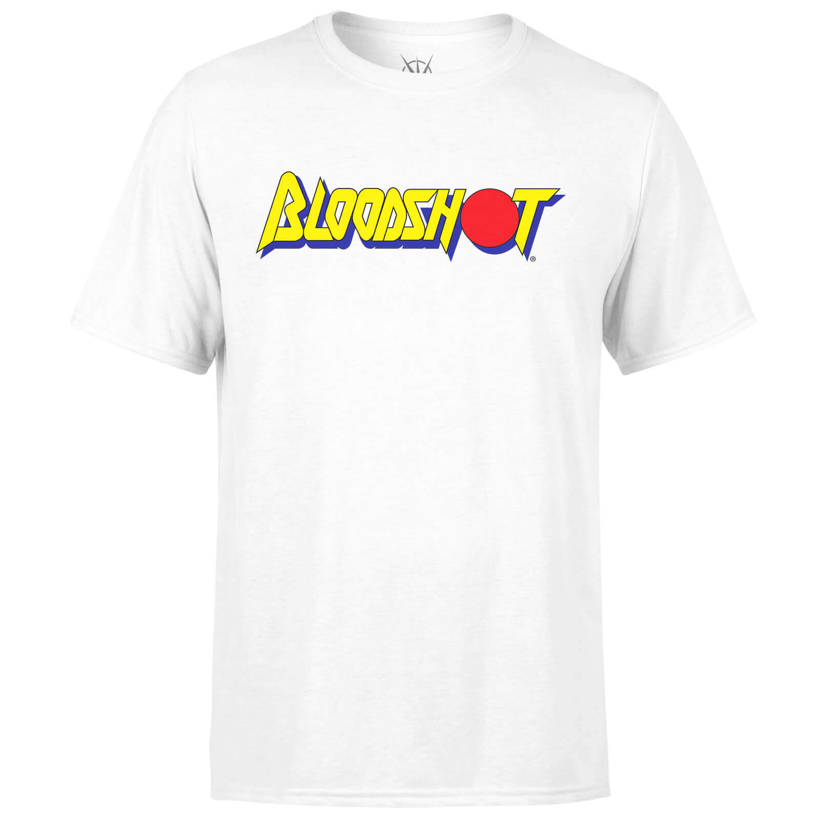 Valiant Comics Classic Bloodshot Logo T-Shirt - L - White