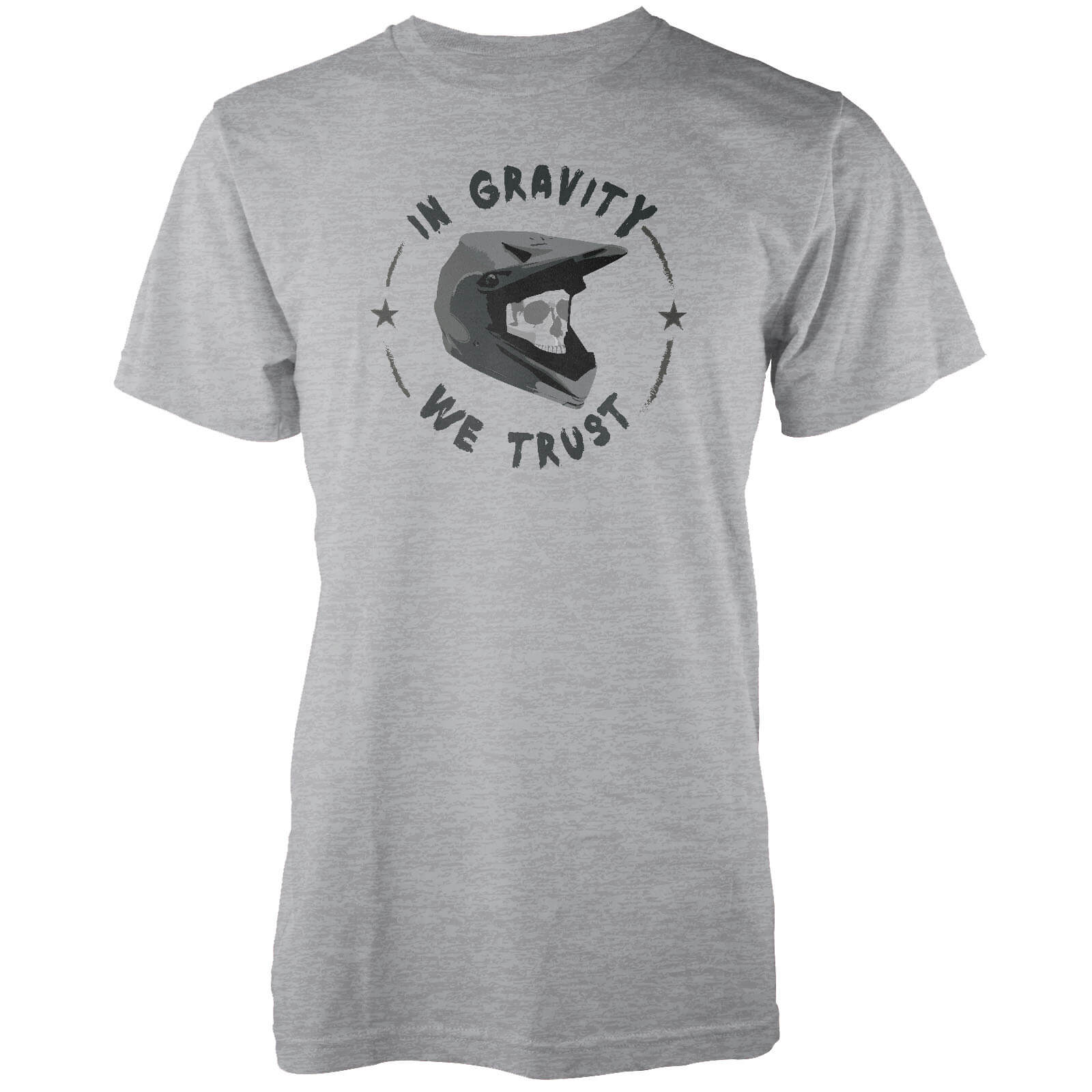 In Gravity We Trust Grey T-Shirt - S - Grey