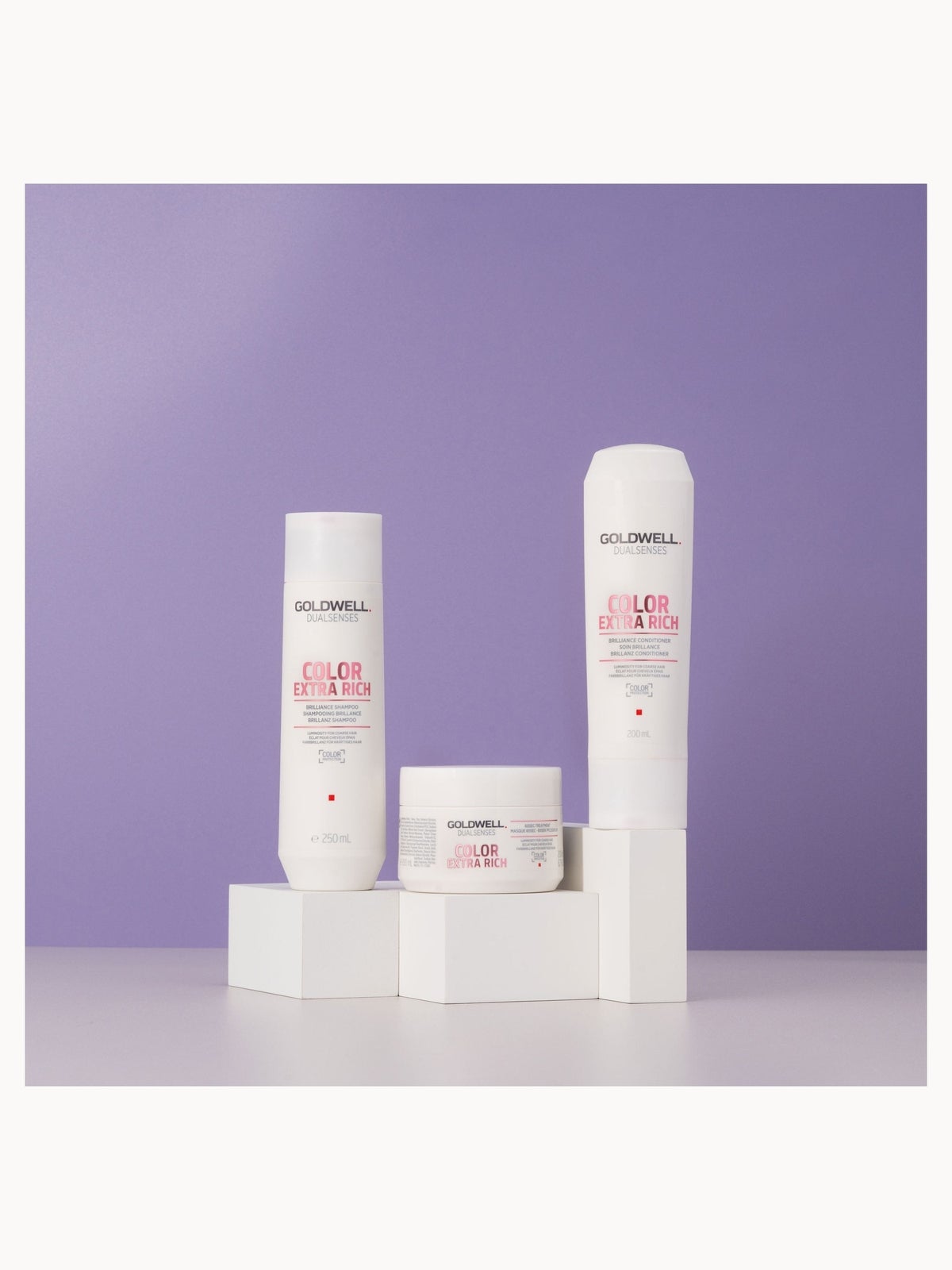 Goldwell Dualsenses Color Extra Rich Brilliance Shampoo, Anti-Colour Fading For Thick, Coarse Hair 250ml 2
