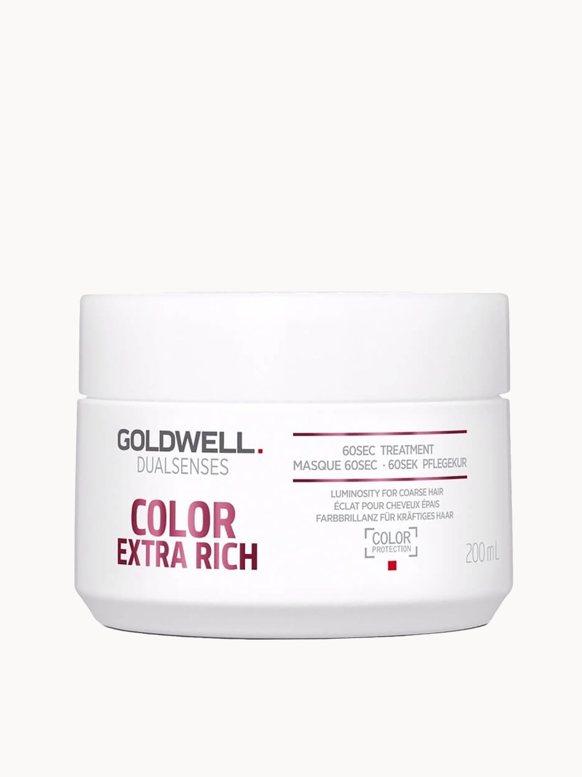 Goldwell Dualsenses Color Extra Rich Brilliance 60Sec Treatment Mask 200ml For Thick, Coarse Coloured Hair