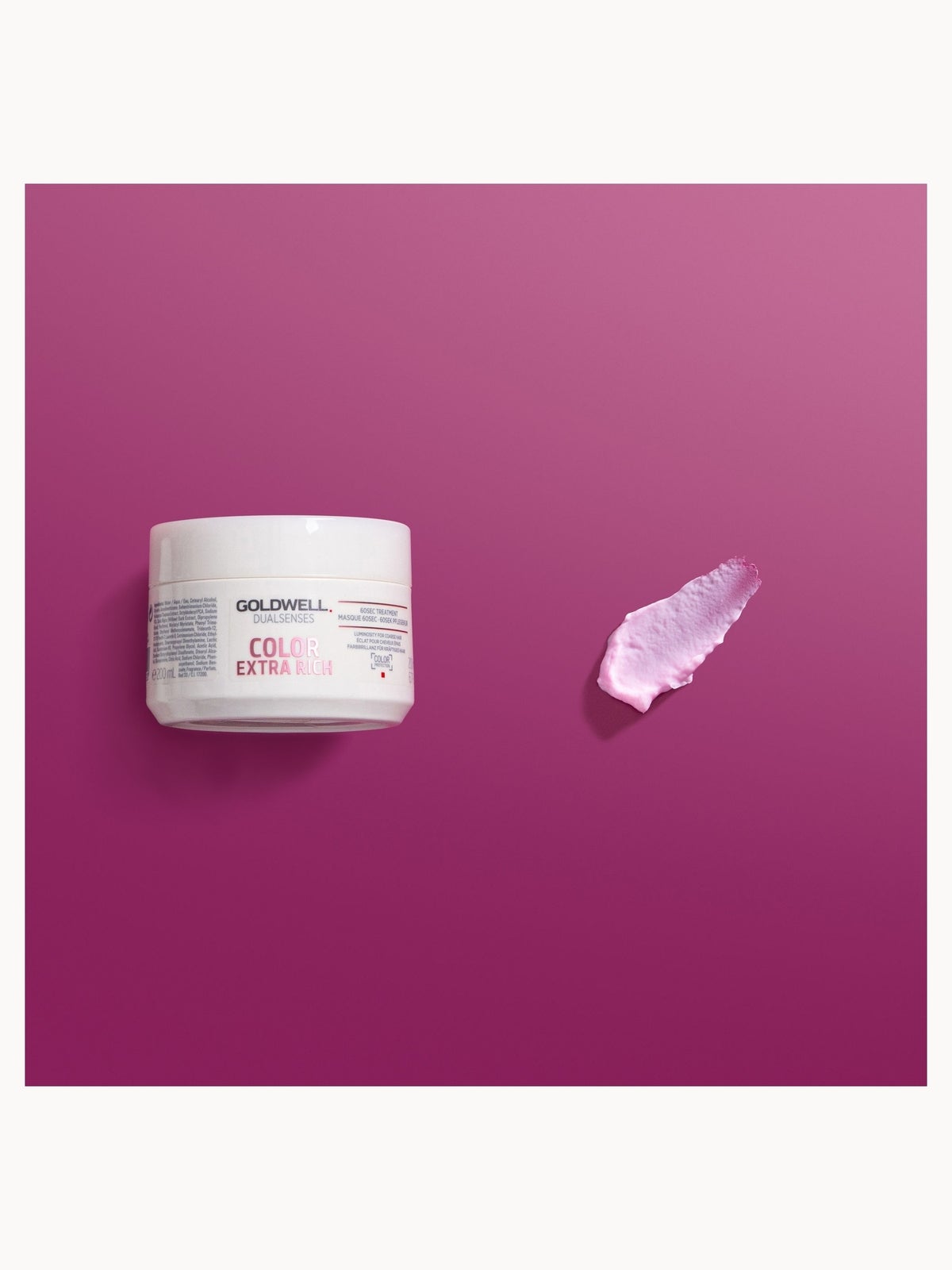 Goldwell Dualsenses Color Extra Rich Brilliance 60Sec Treatment Mask 200ml For Thick, Coarse Coloured Hair 4