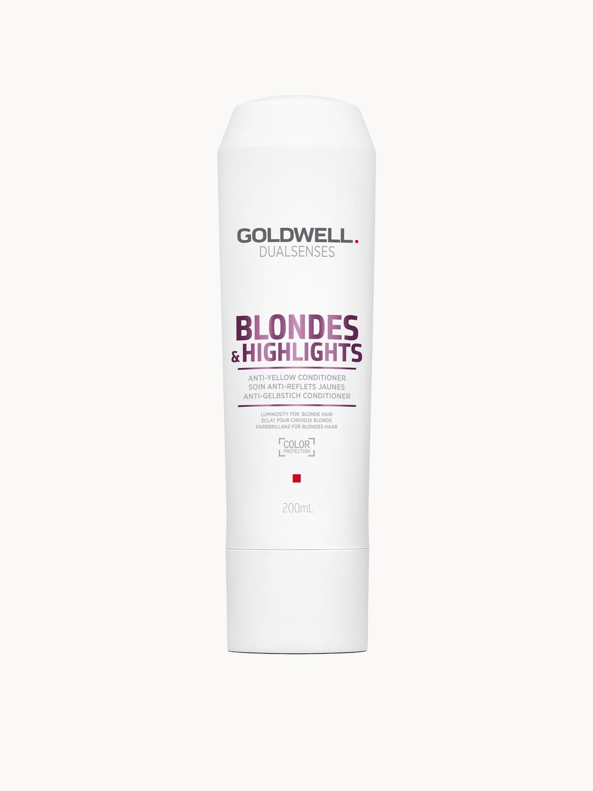 Goldwell Dualsenses Blonde And Highlights Anti-Yellow Conditioner, For Luminosity & Neutralising Unwanted Yellow Tones 200ml