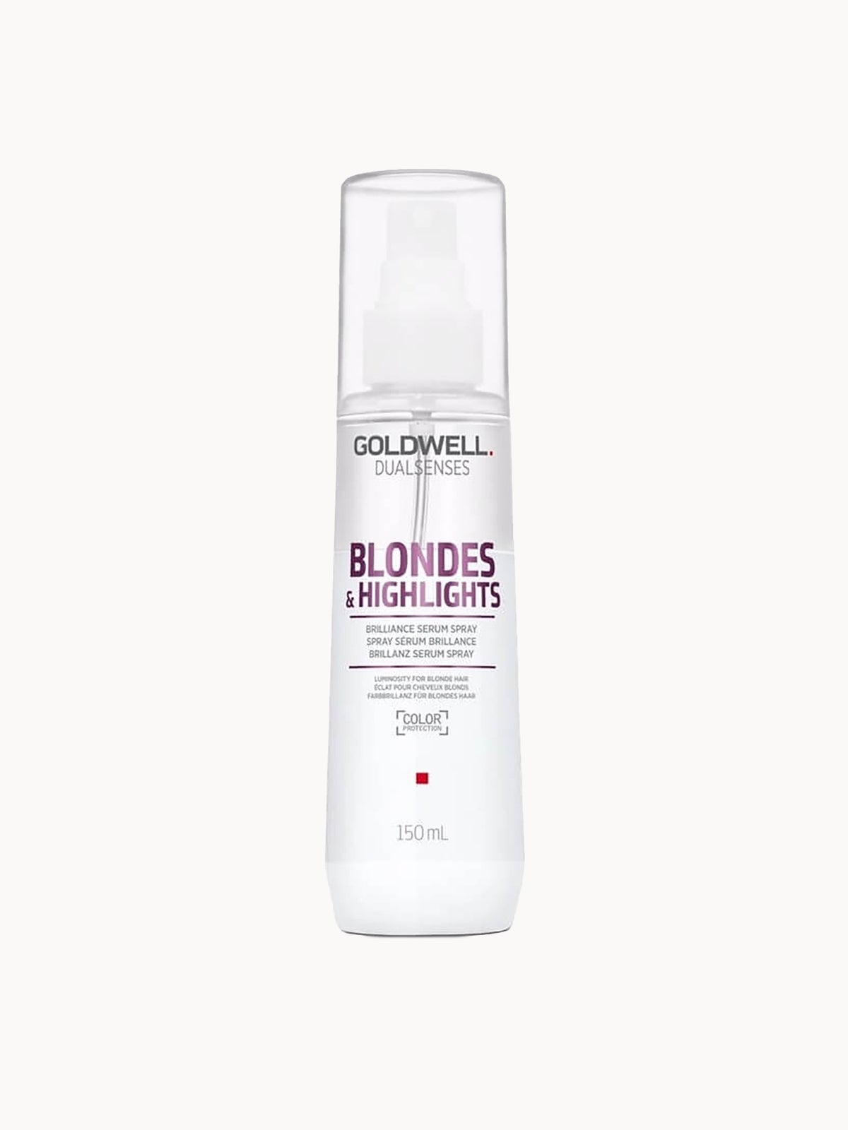 Goldwell Dualsenses Blonde And Highlights Anti-Yellow Serum Spray, For Luminosity & Neutralising Unwanted Yellow Tones 150ml