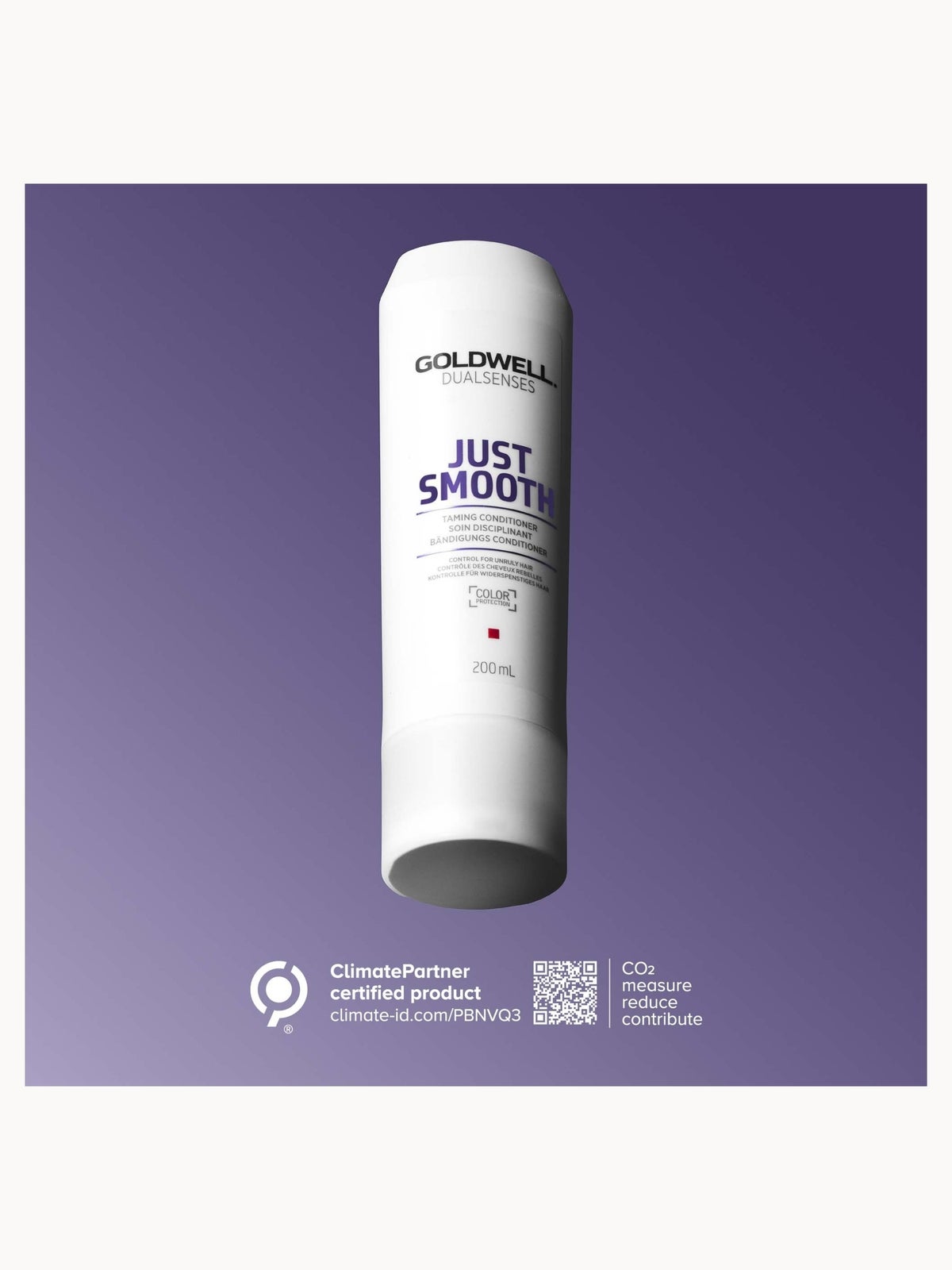 Goldwell Dualsenses Just Smooth Taming Conditioner, For Smoothing Unruly, Frizzy Hair 200ml 4
