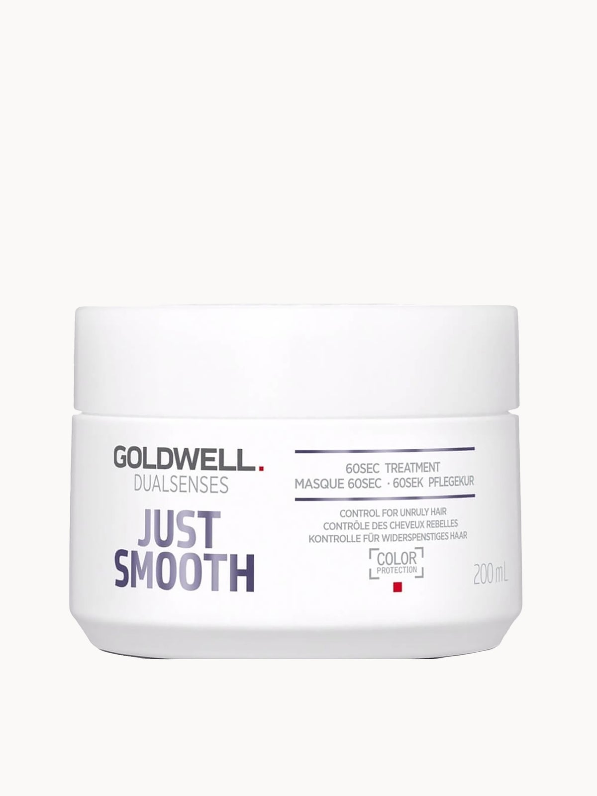 Goldwell Dualsenses Just Smooth 60Sec Treatment Mask 200ml For Smoothing Unruly, Frizzy Hair
