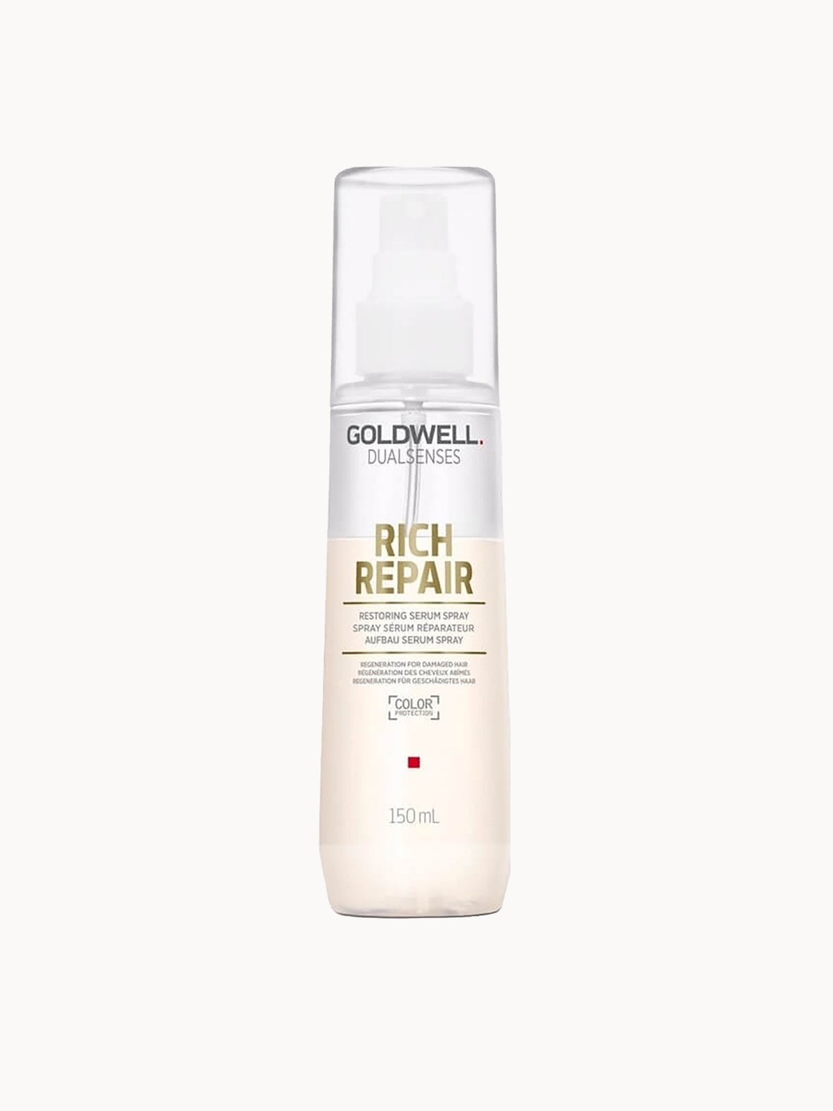 Goldwell Dualsenses Rich Repair Restoring Serum Spray For Dry To Severely Damaged Hair, With Heat Protection 150ml