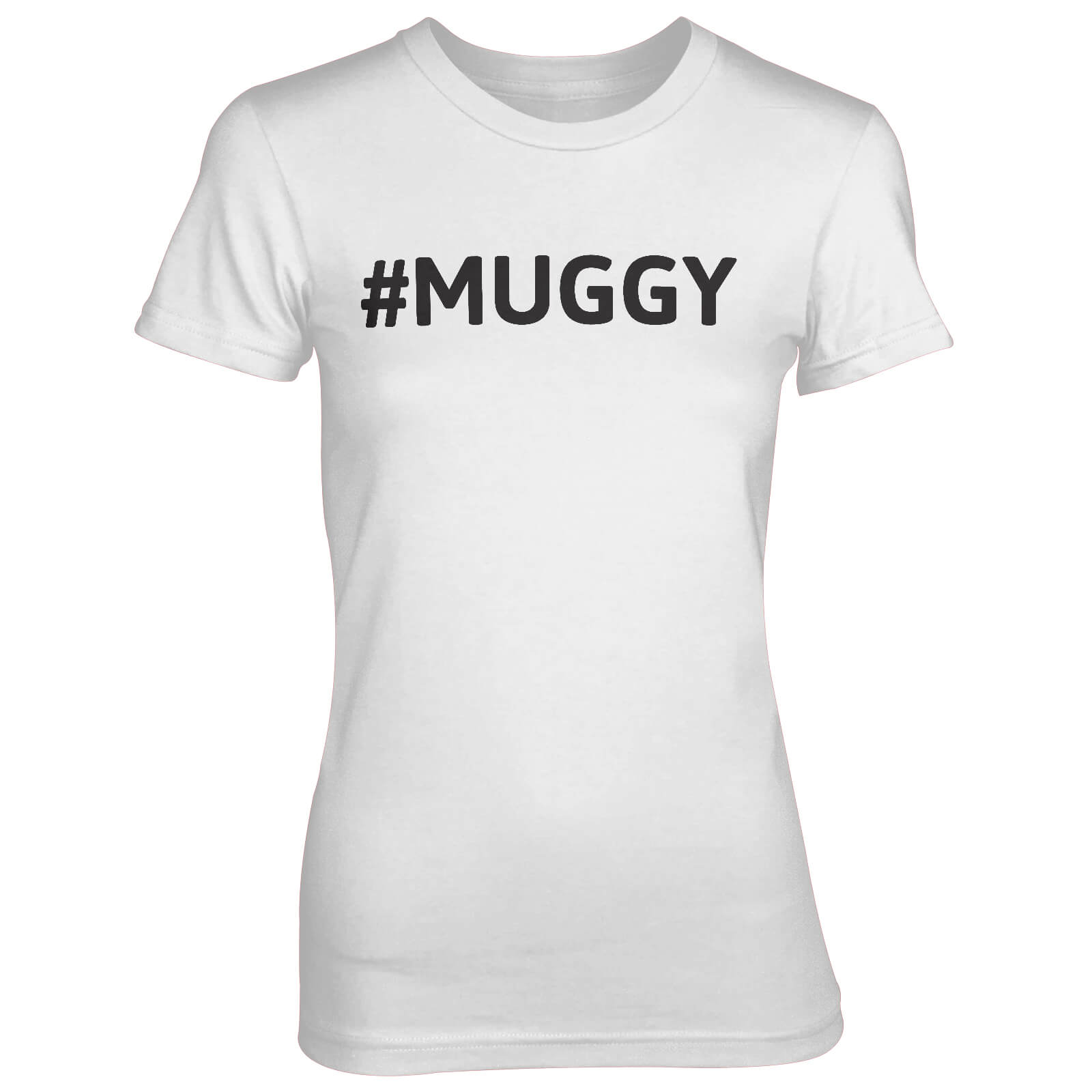 Hashtag Muggy White T-Shirt - S - White