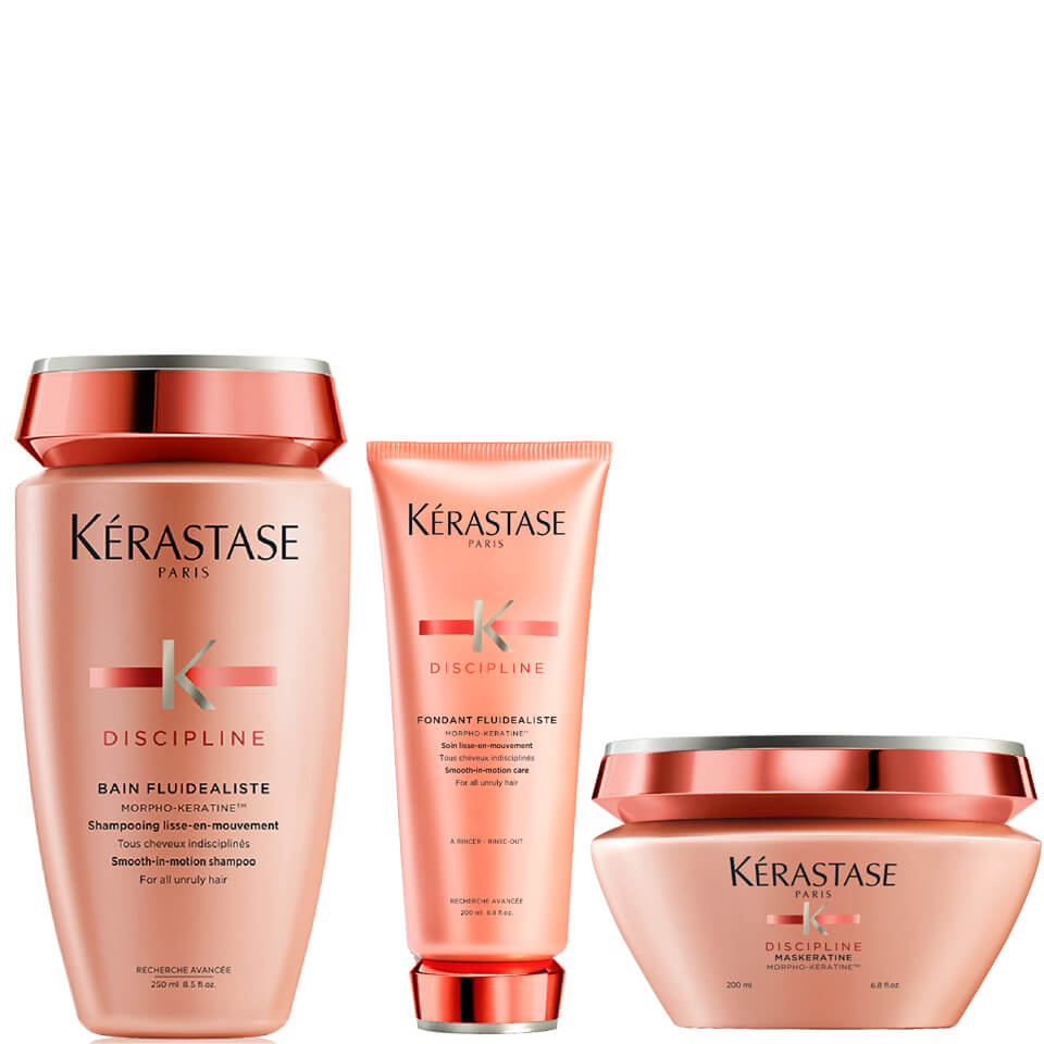 Kerastase Discipline Shampoo, Conditioner and Hair Mask