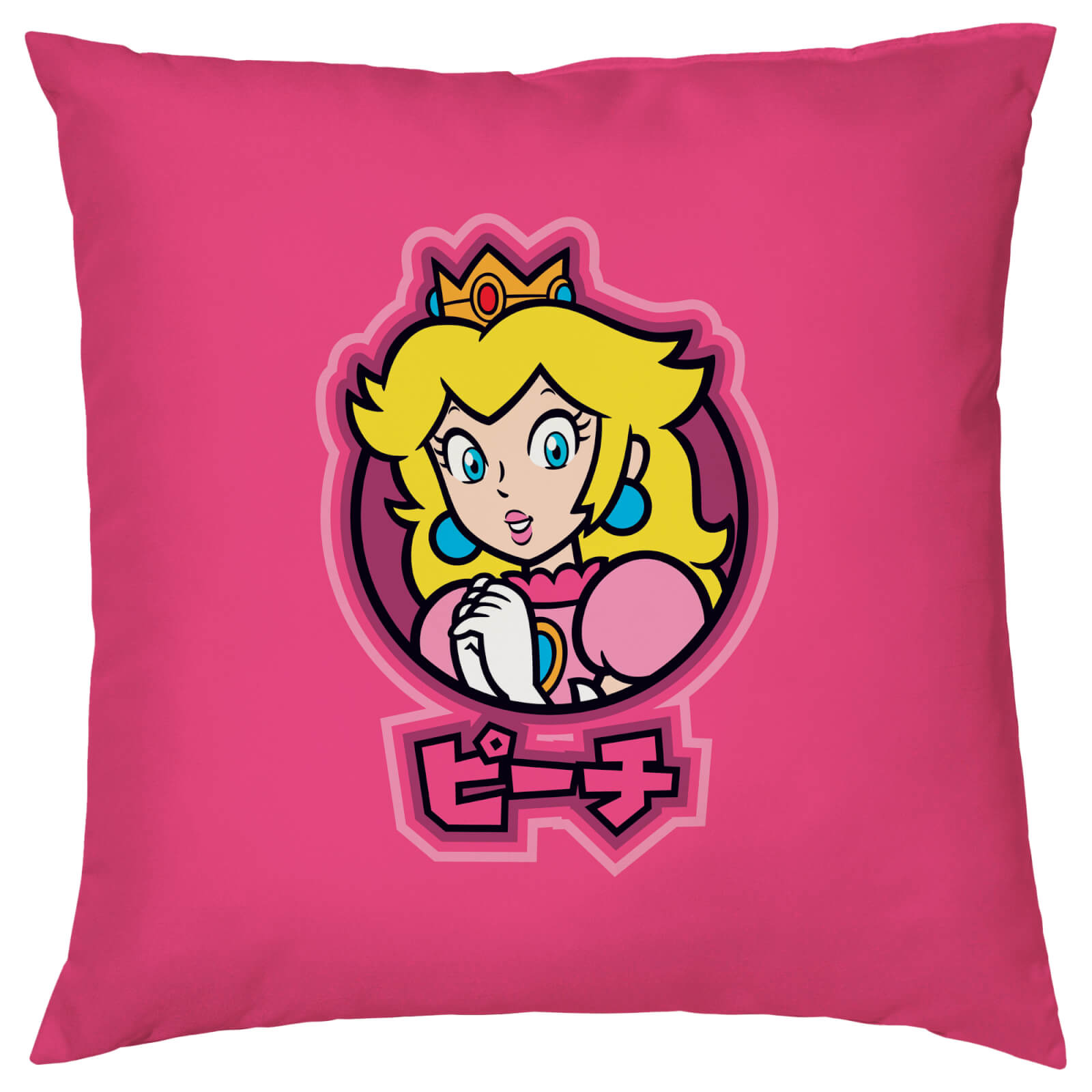 

Housse de coussin Kanji Peach Nintendo - Smooth Linen